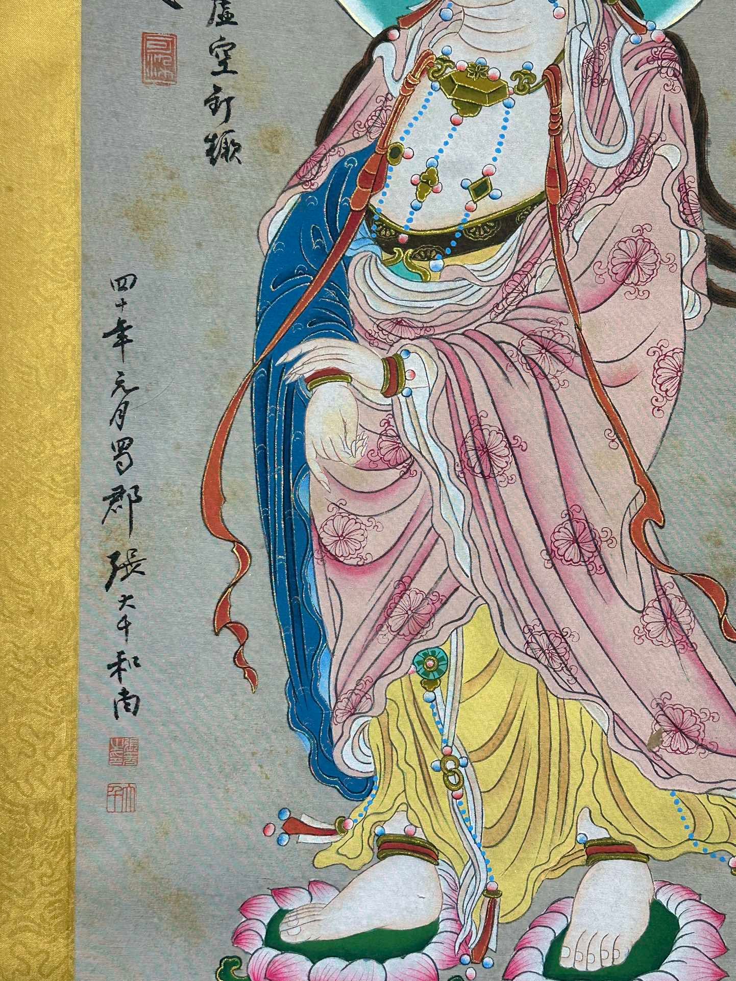 Chinese scroll painting Zhang Daqian