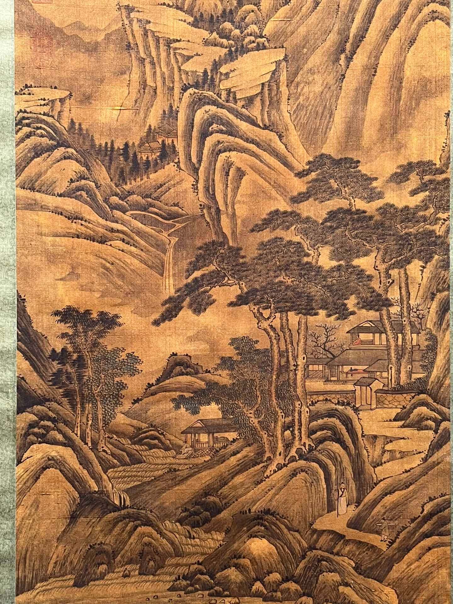Chinese scroll painting Fan Kuan