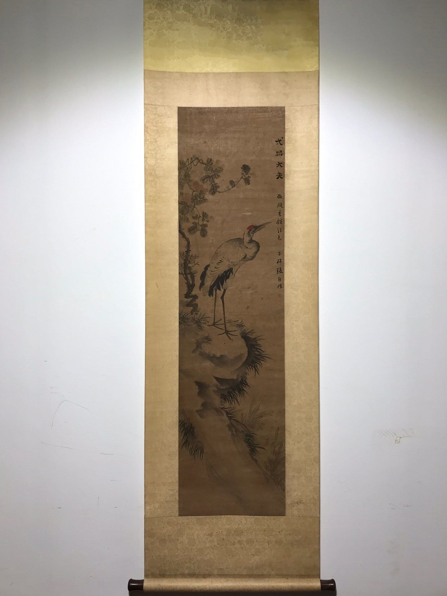 Chinese scroll painting Zhang Xiong