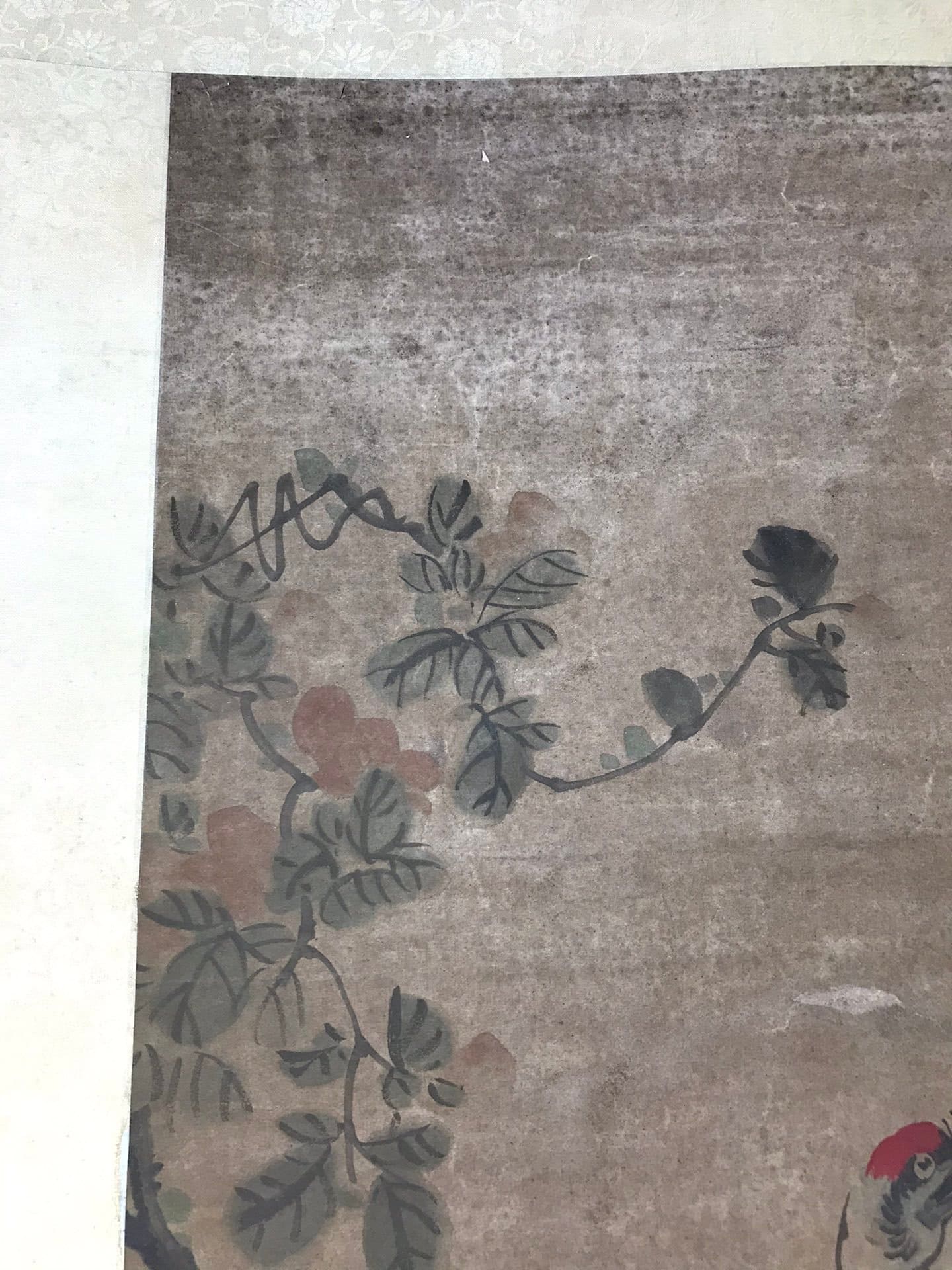 Chinese scroll painting Zhang Xiong