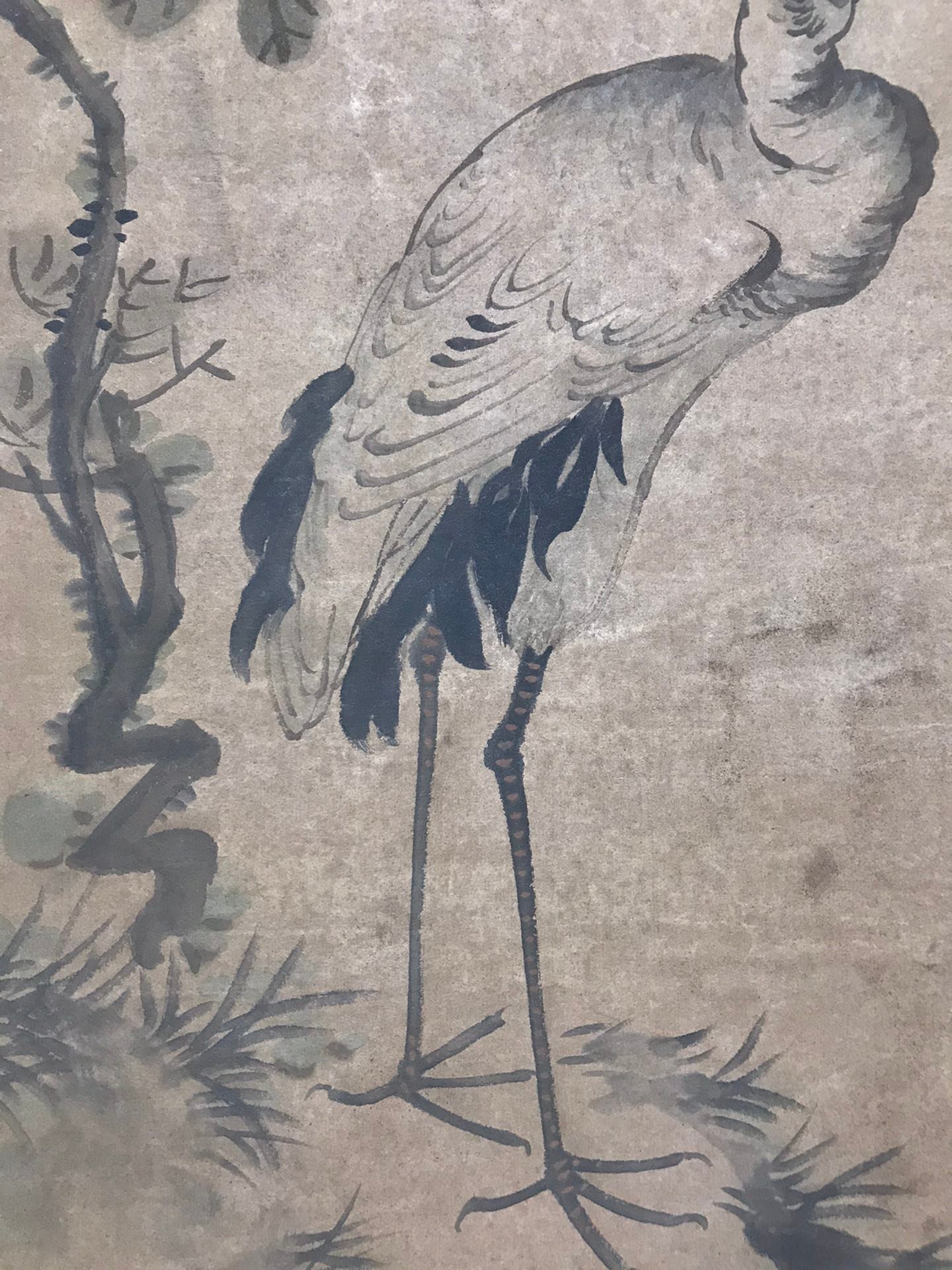 Chinese scroll painting Zhang Xiong