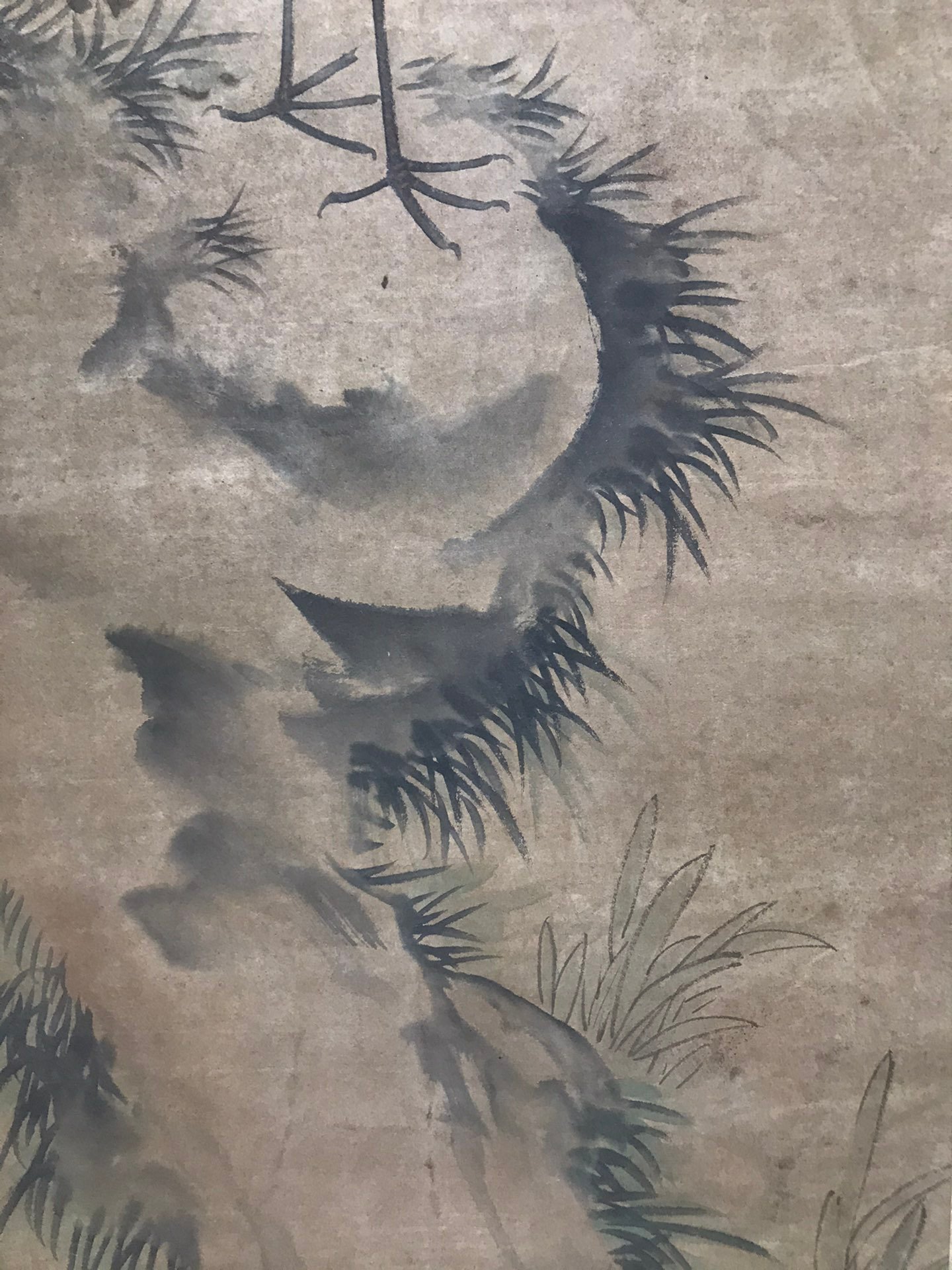 Chinese scroll painting Zhang Xiong