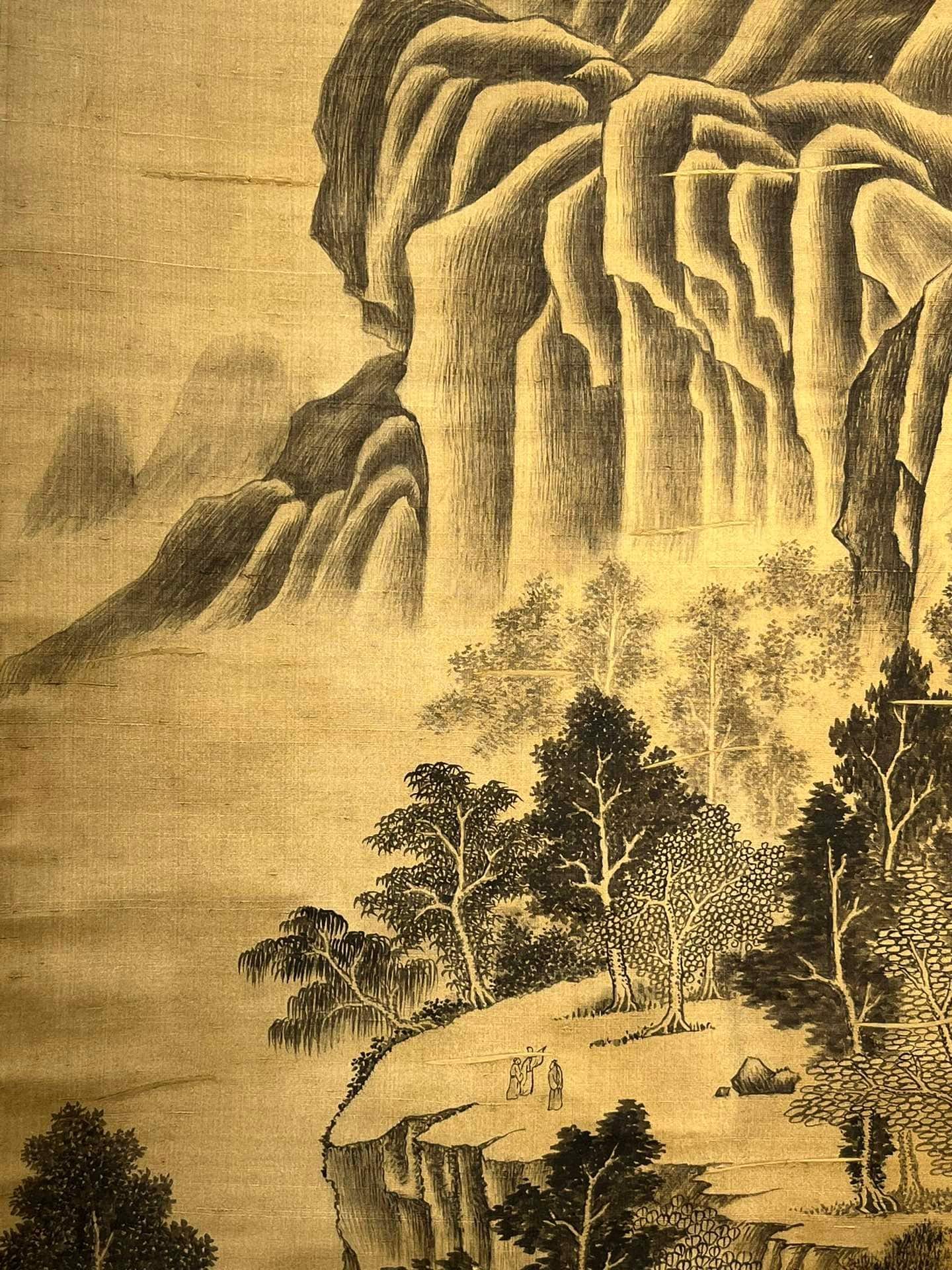 Chinese scroll painting Dong Yuan