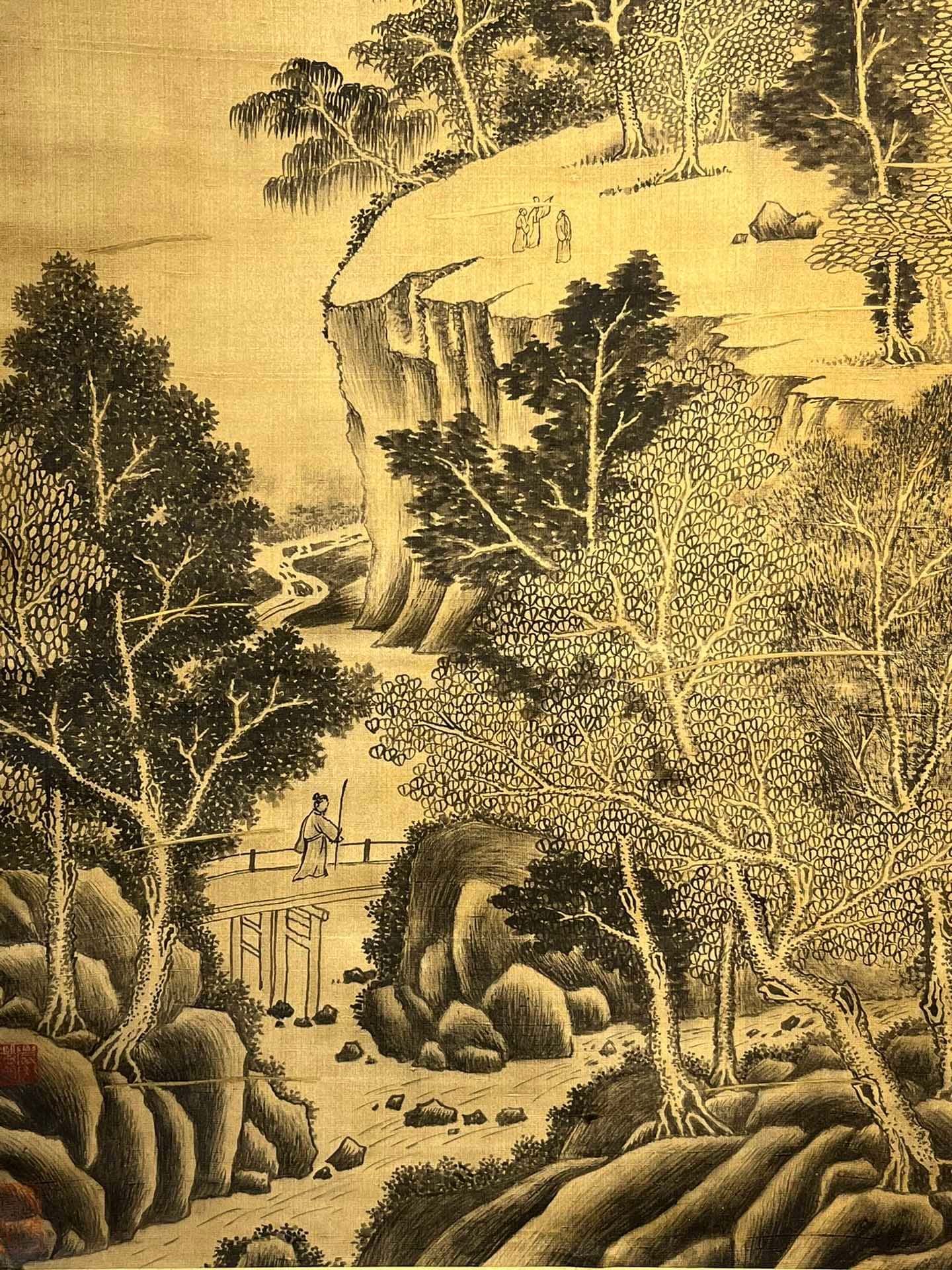 Chinese scroll painting Dong Yuan