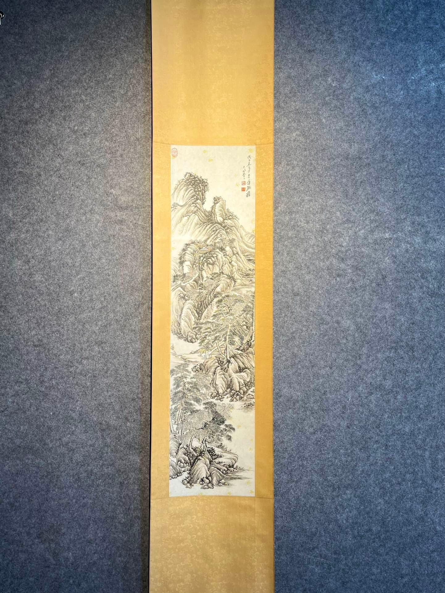 Chinese scroll painting Zhang Daqian
