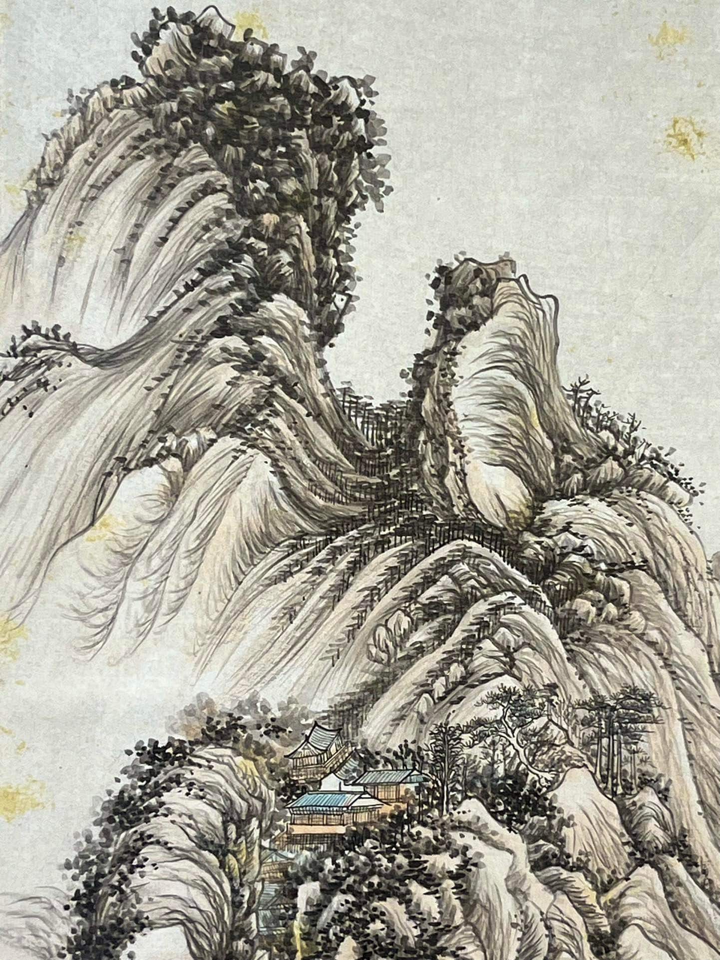 Chinese scroll painting Zhang Daqian