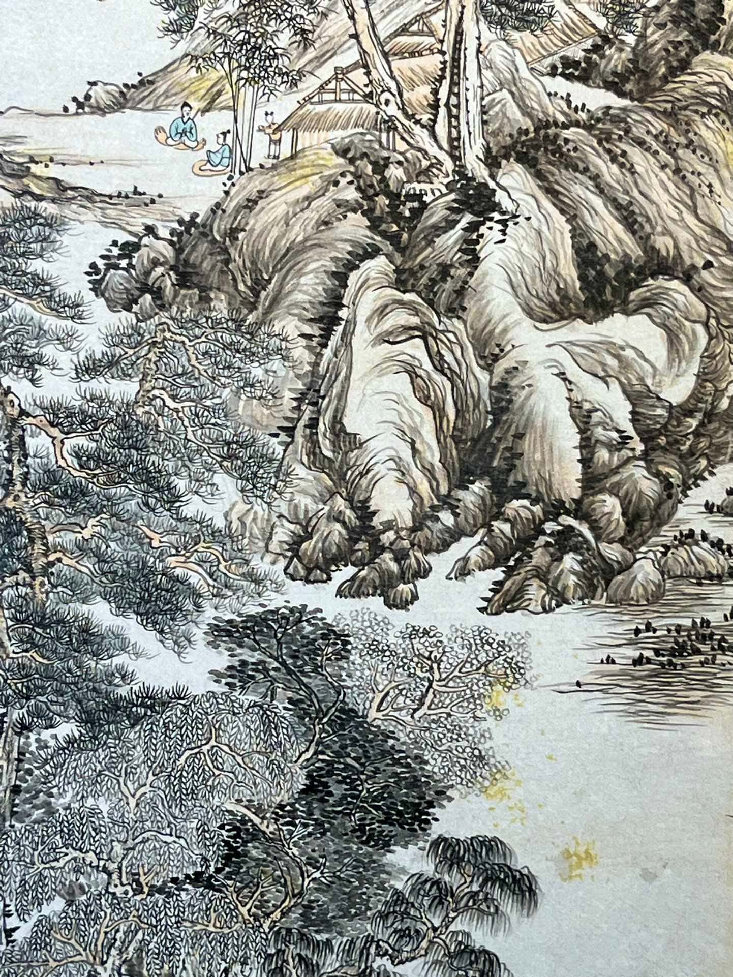 Chinese scroll painting Zhang Daqian