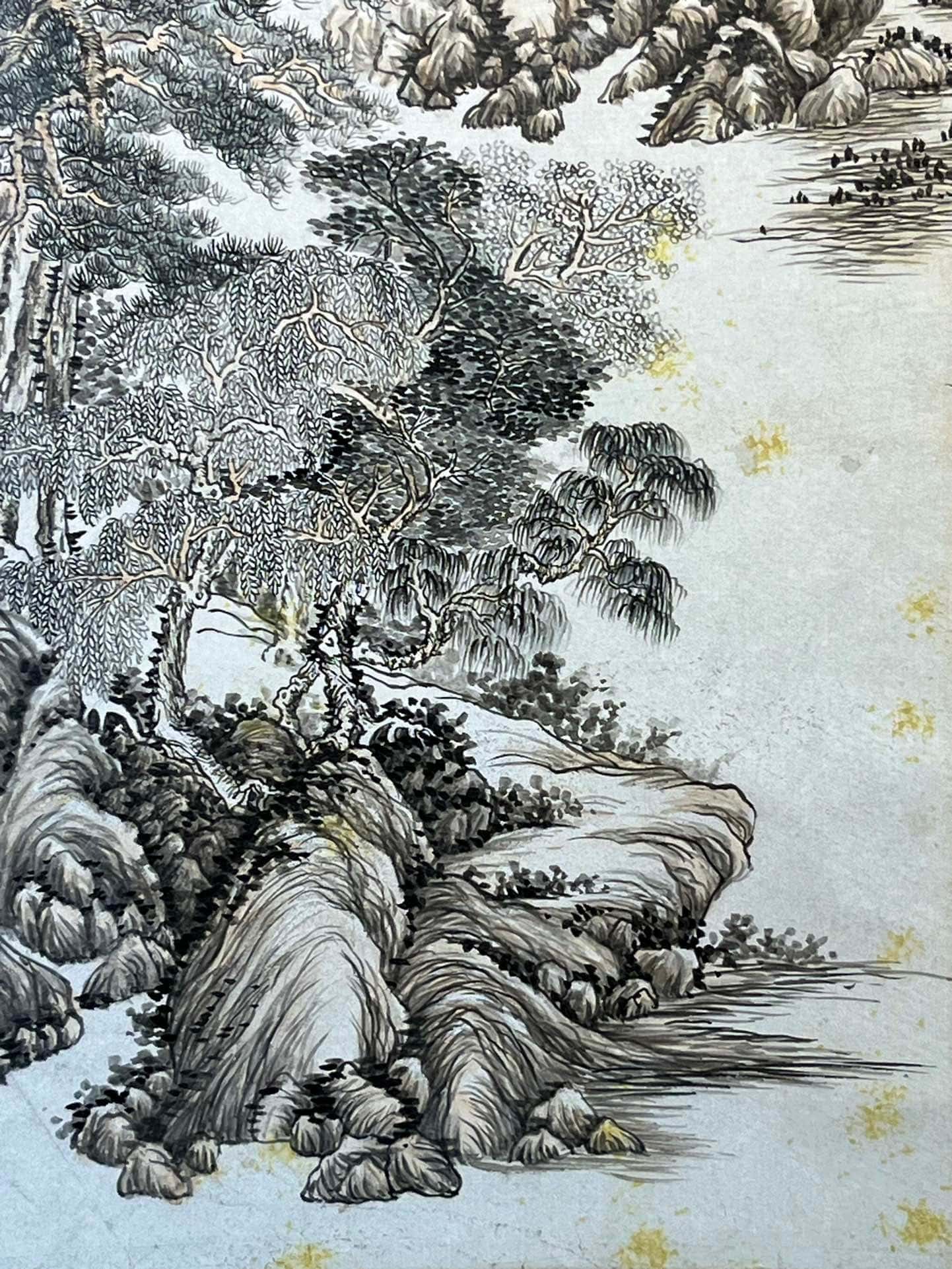 Chinese scroll painting Zhang Daqian