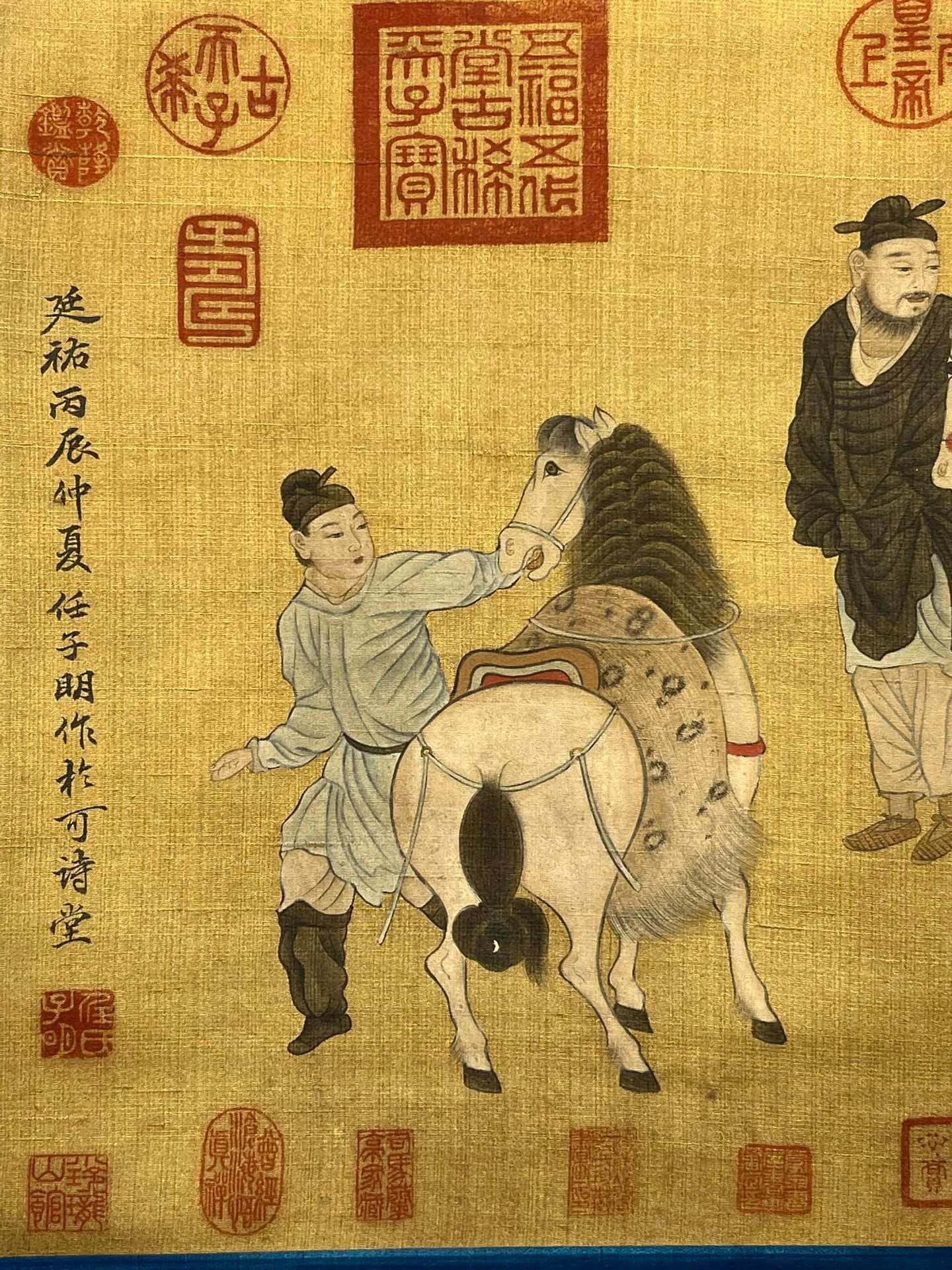 Chinese scroll painting Ren Renfa