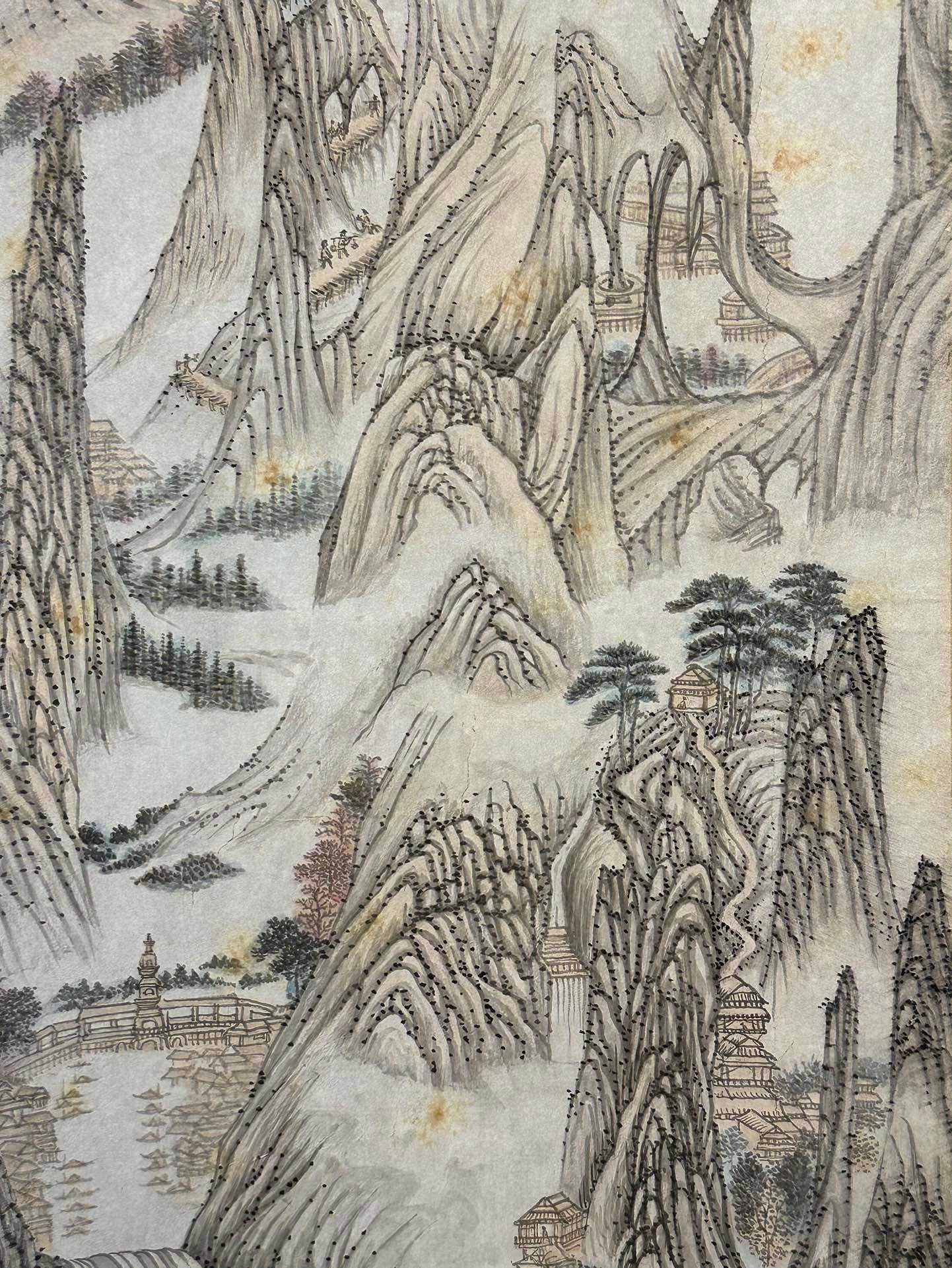 Chinese scroll painting Zhang Daqian