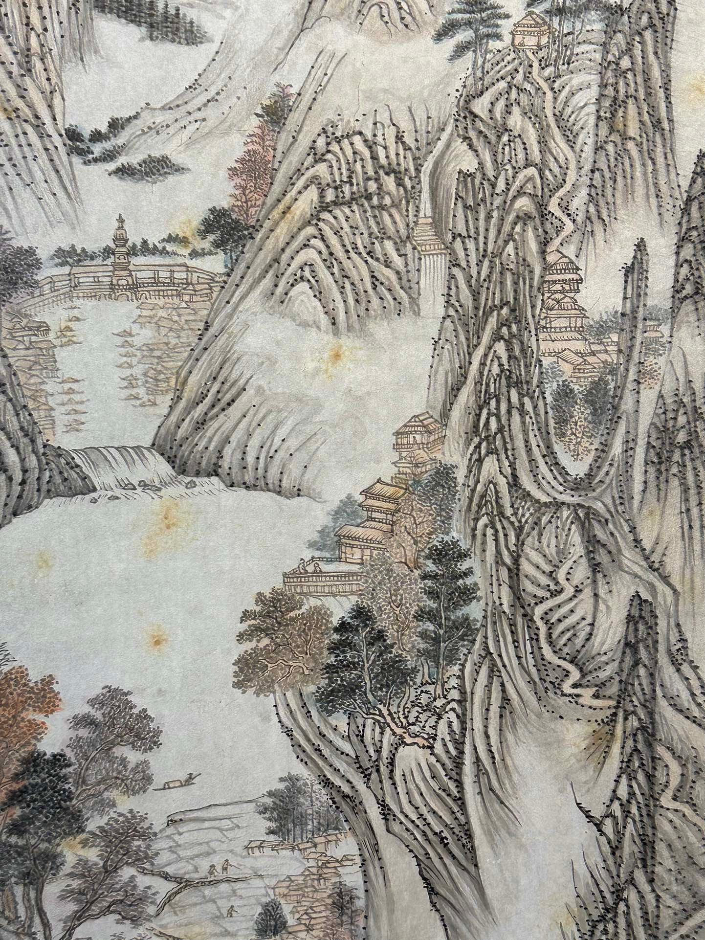 Chinese scroll painting Zhang Daqian