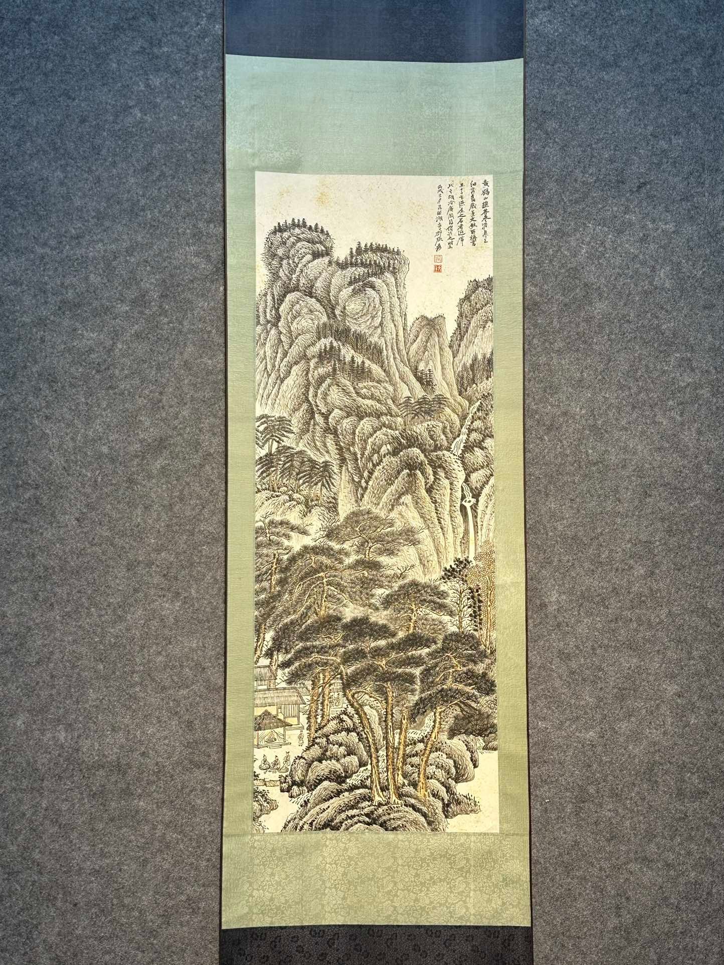 Chinese scroll painting Zhang Daqian