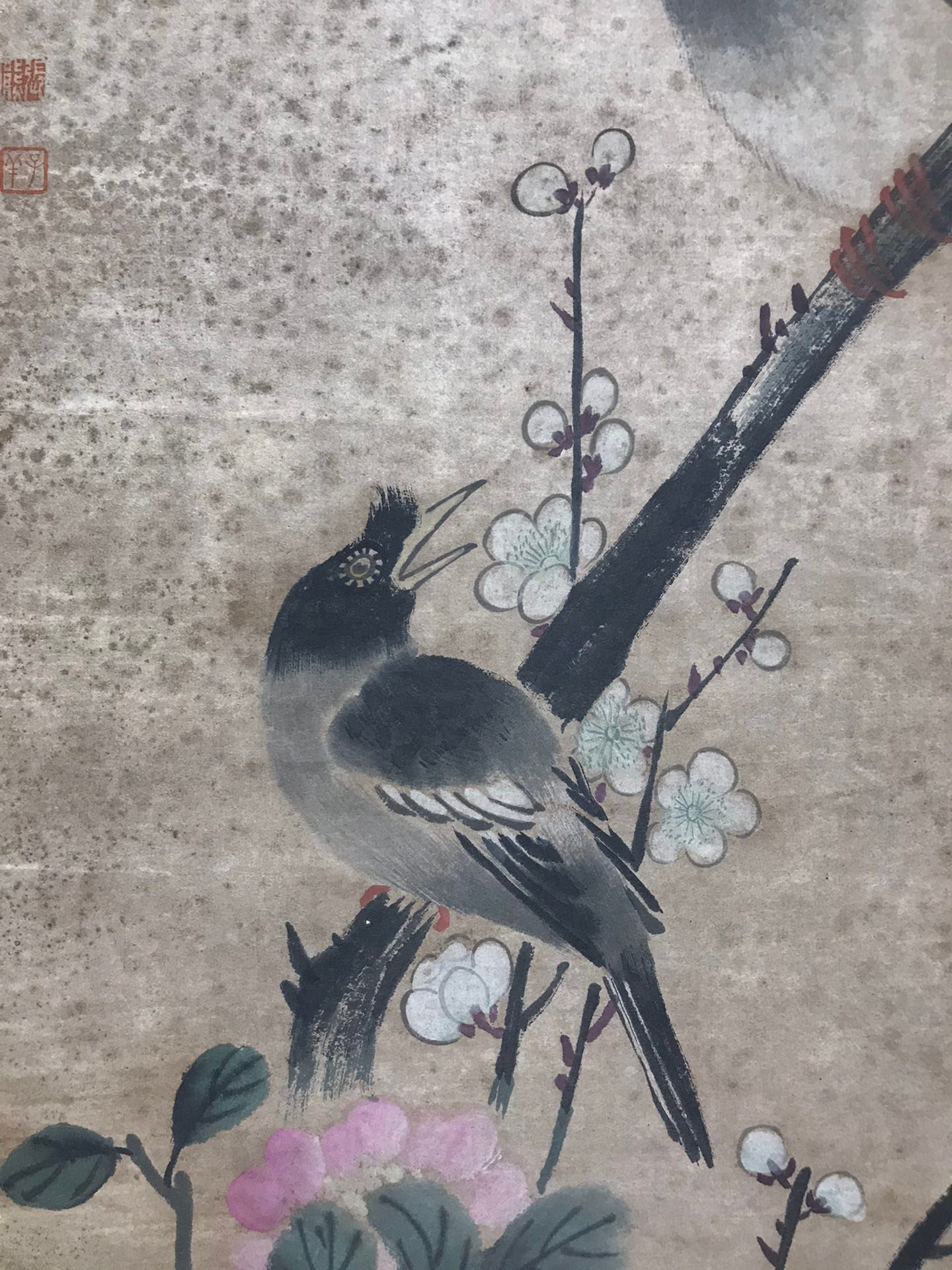 Chinese scroll painting Zhang Xiong