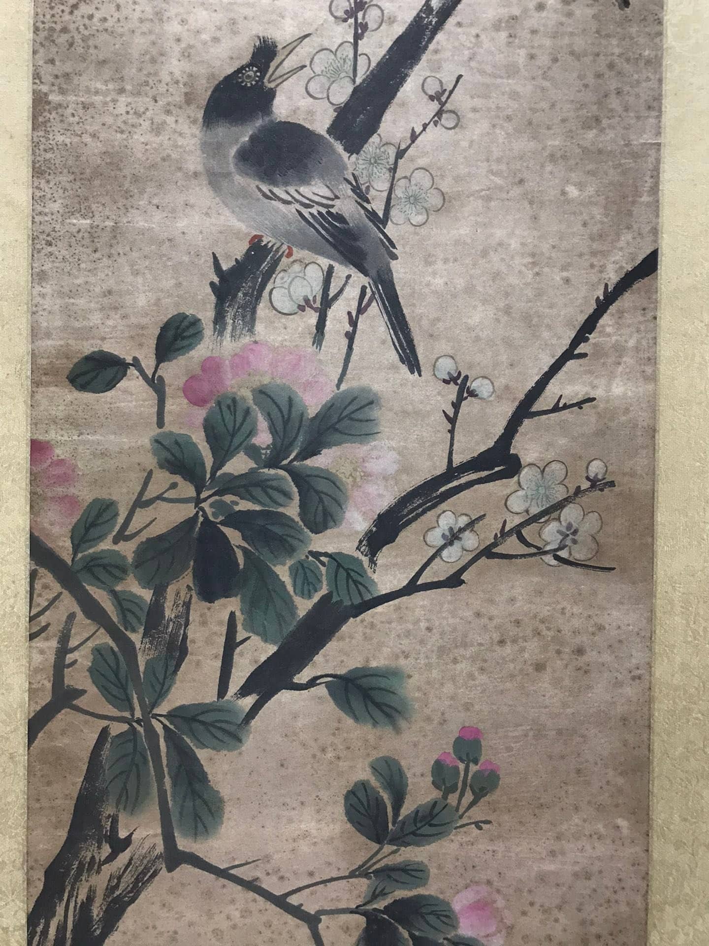 Chinese scroll painting Zhang Xiong