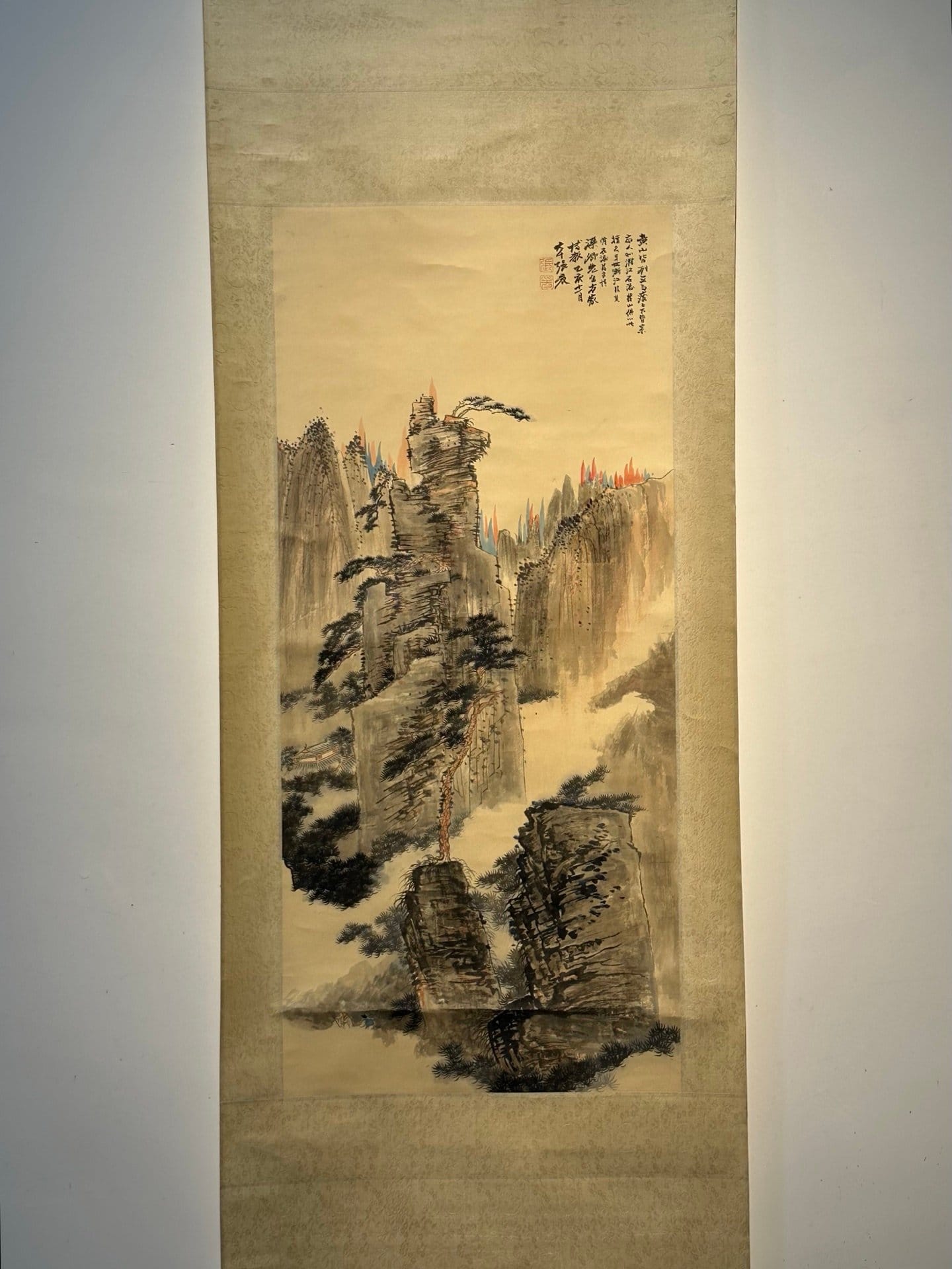Chinese scroll painting Zhang Daqian