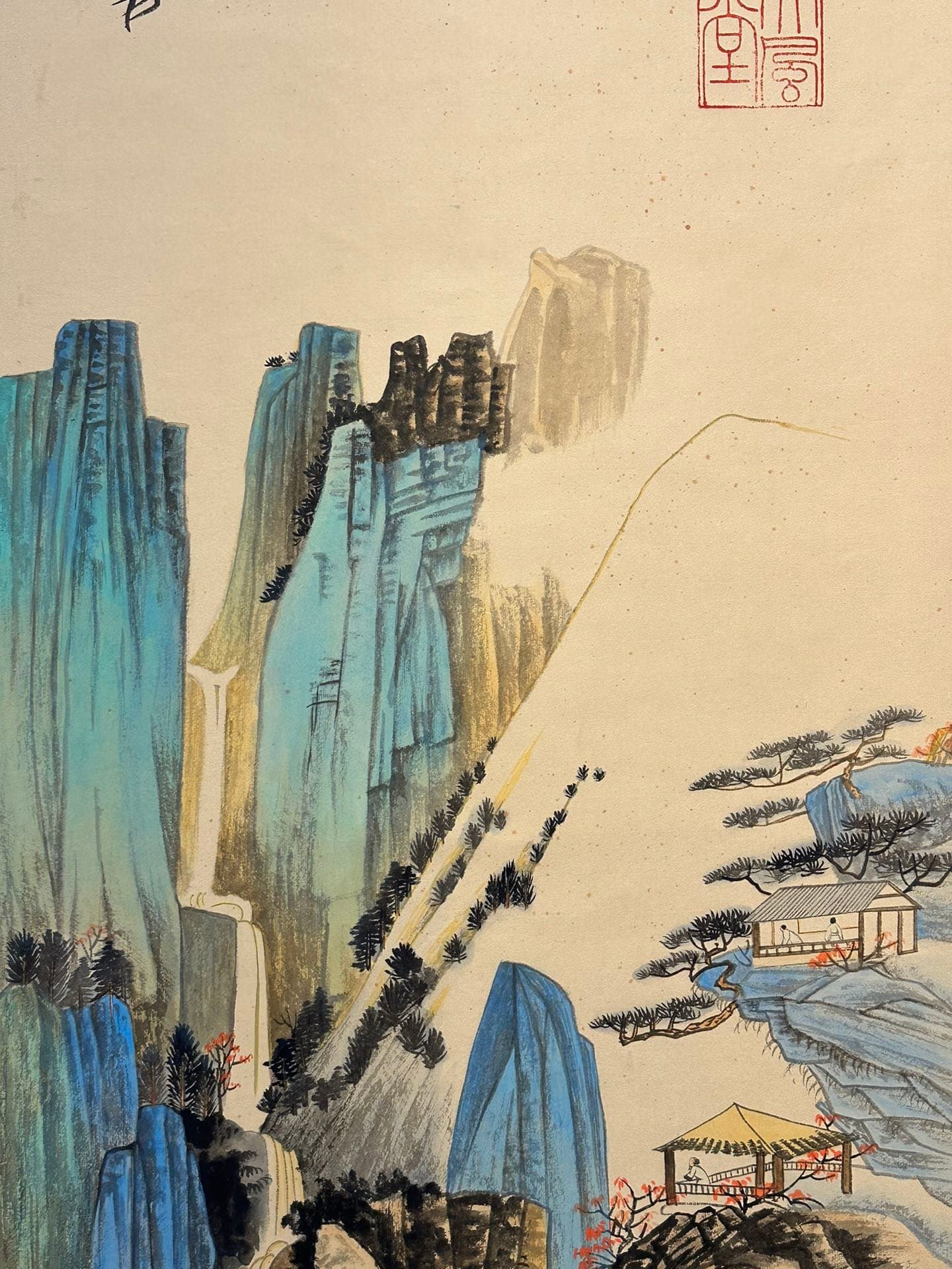 Chinese scroll painting Zhang Daqian