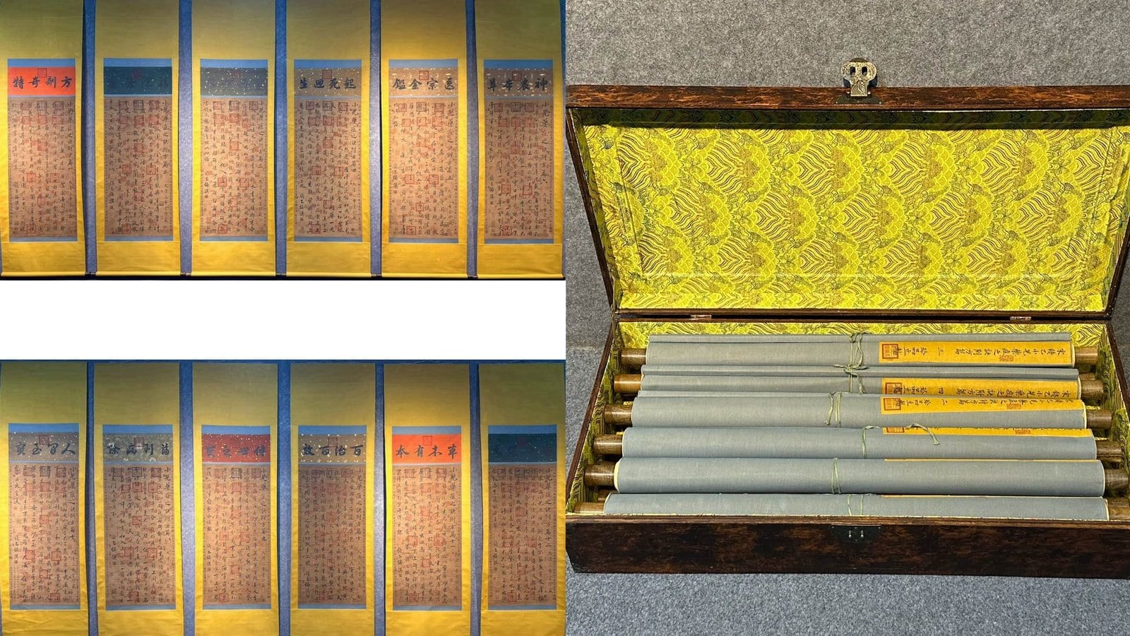 Chinese scroll painting Qian Yi
