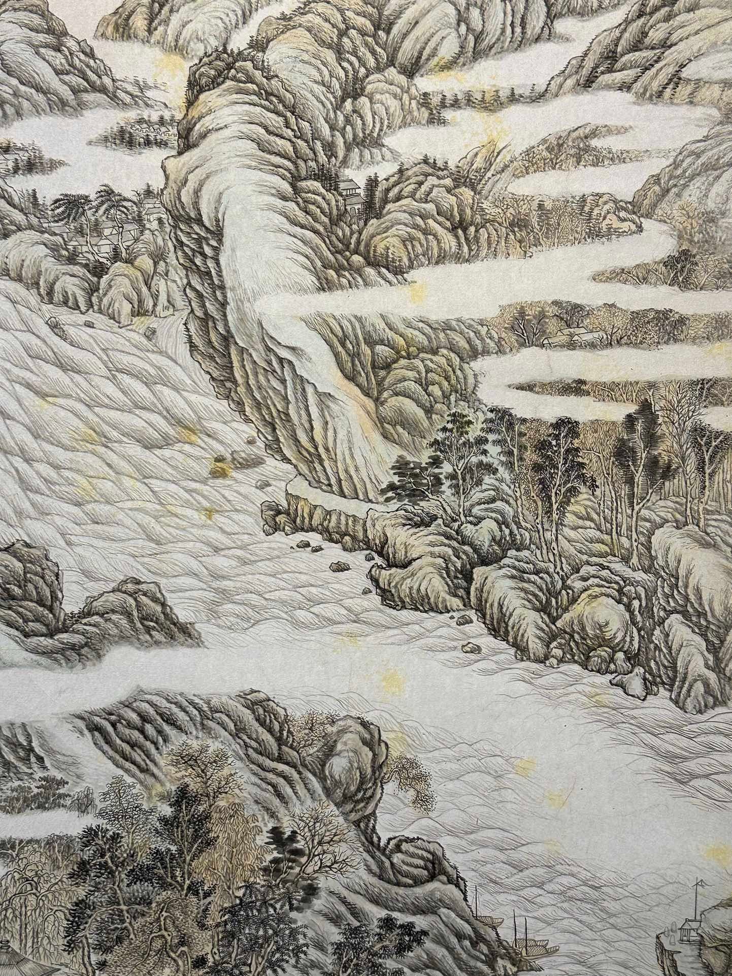 Chinese scroll painting Zhang Daqian