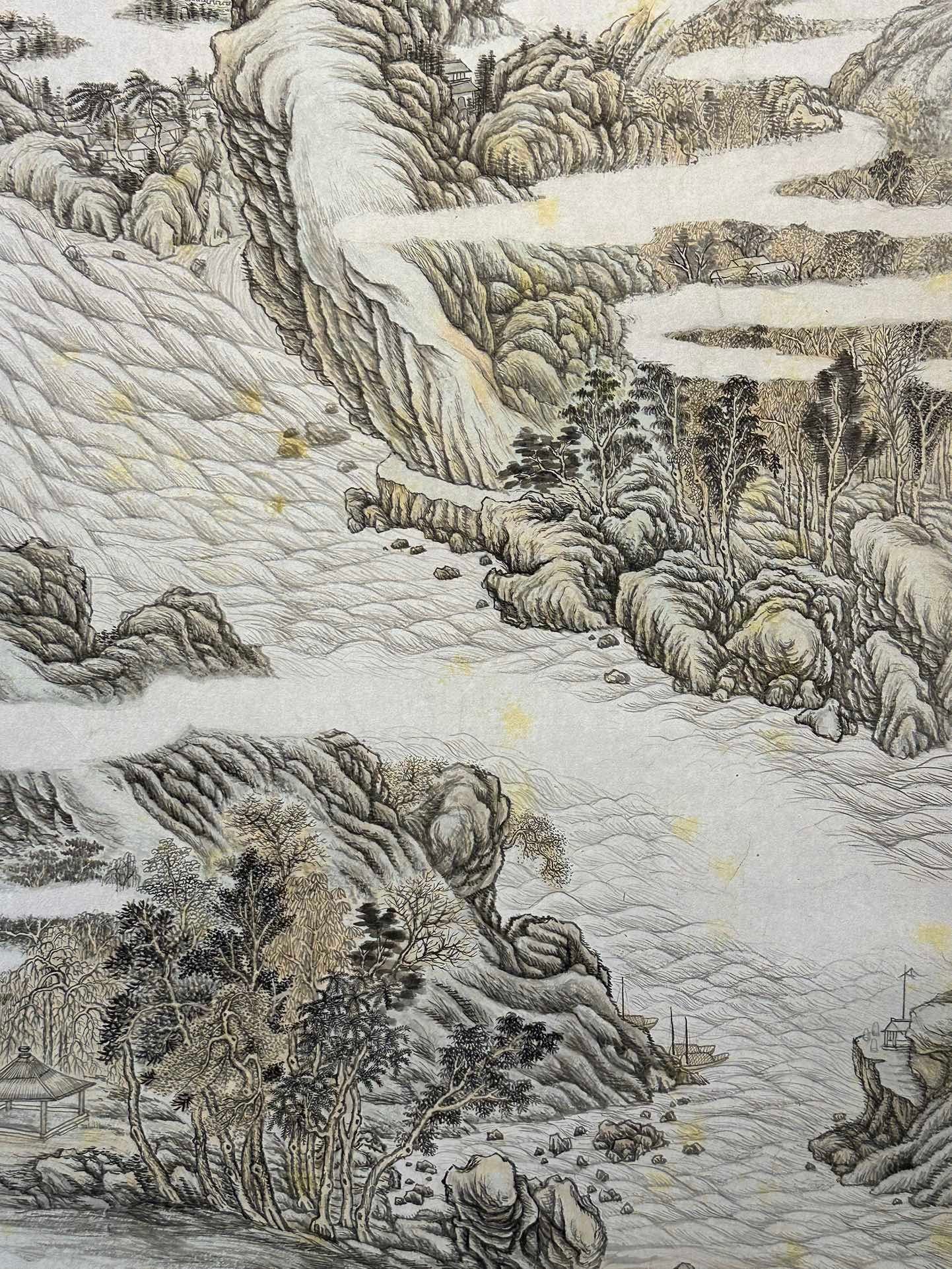 Chinese scroll painting Zhang Daqian