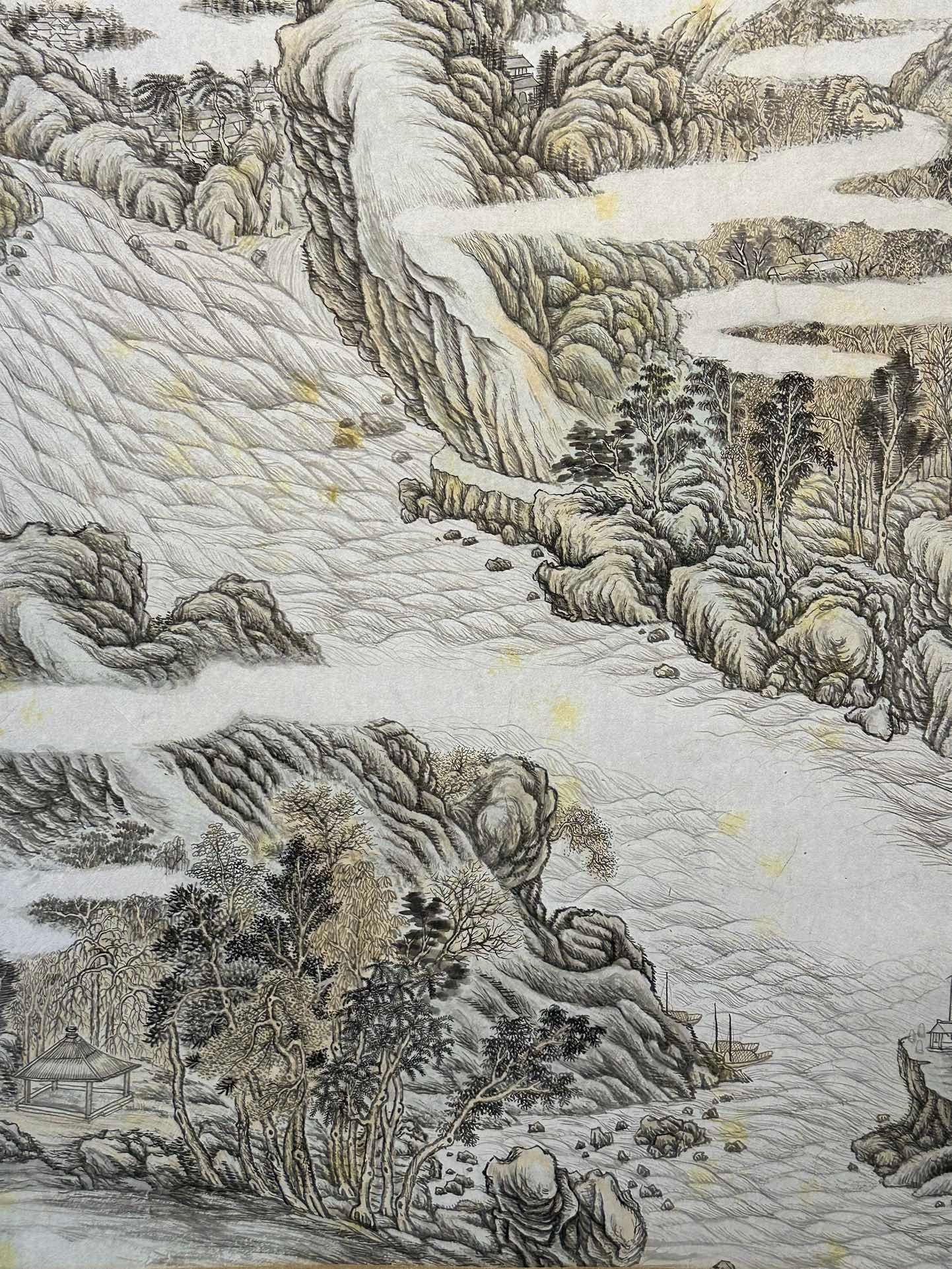 Chinese scroll painting Zhang Daqian