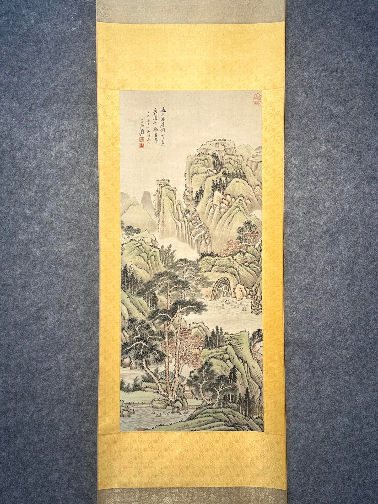 Chinese scroll painting Zhang Daqian