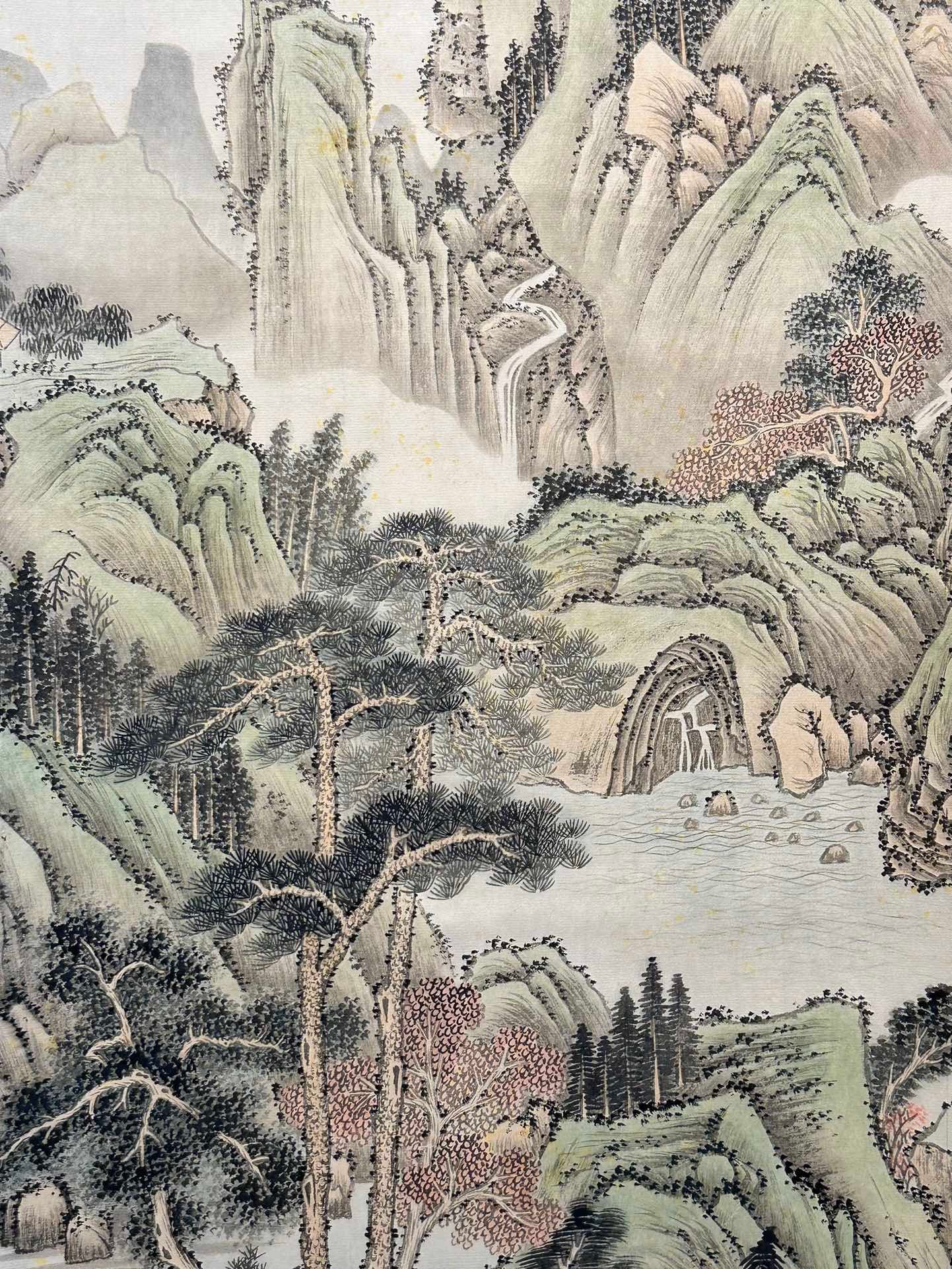 Chinese scroll painting Zhang Daqian