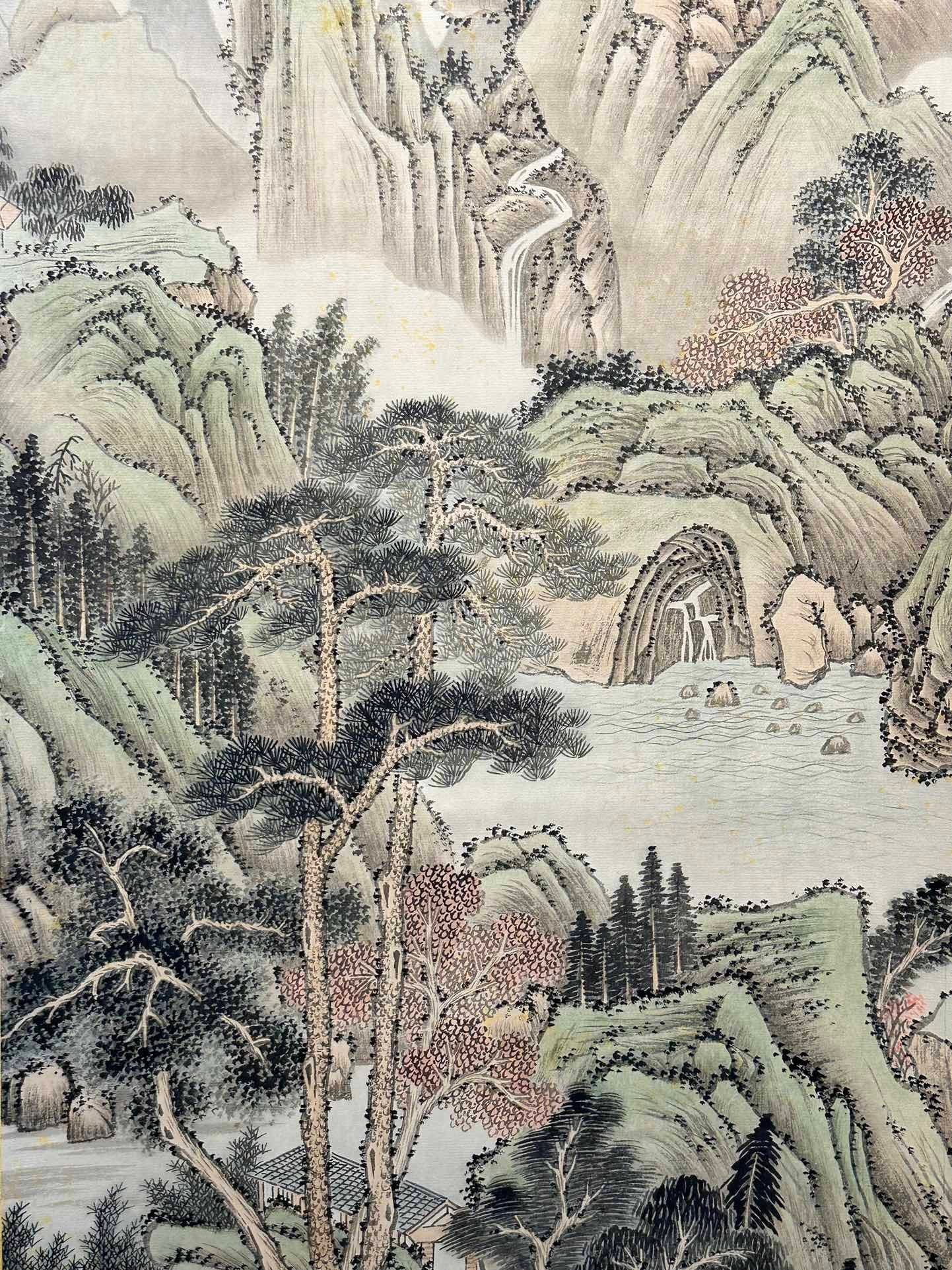 Chinese scroll painting Zhang Daqian