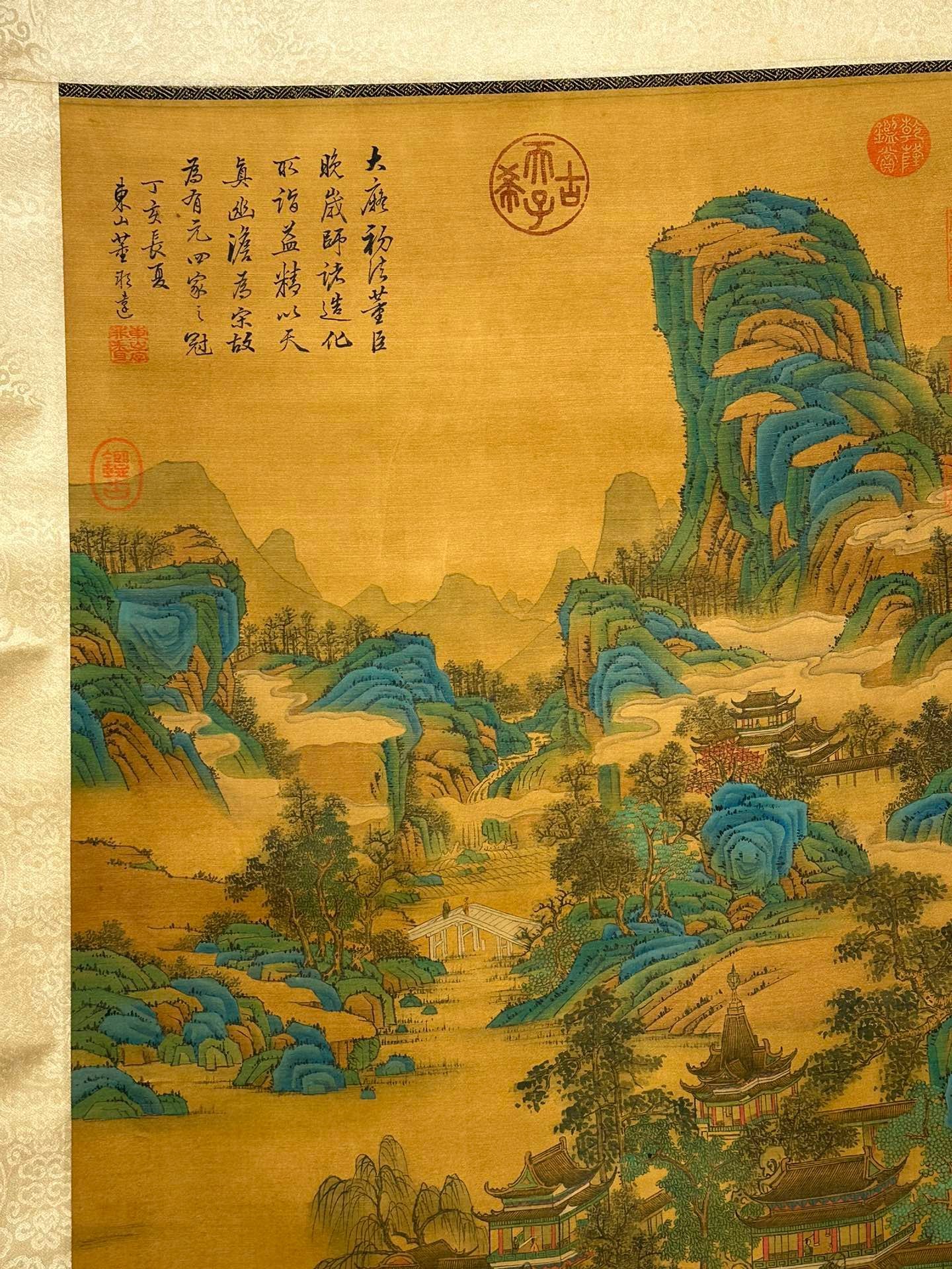 Chinese scroll painting Dong Bangda