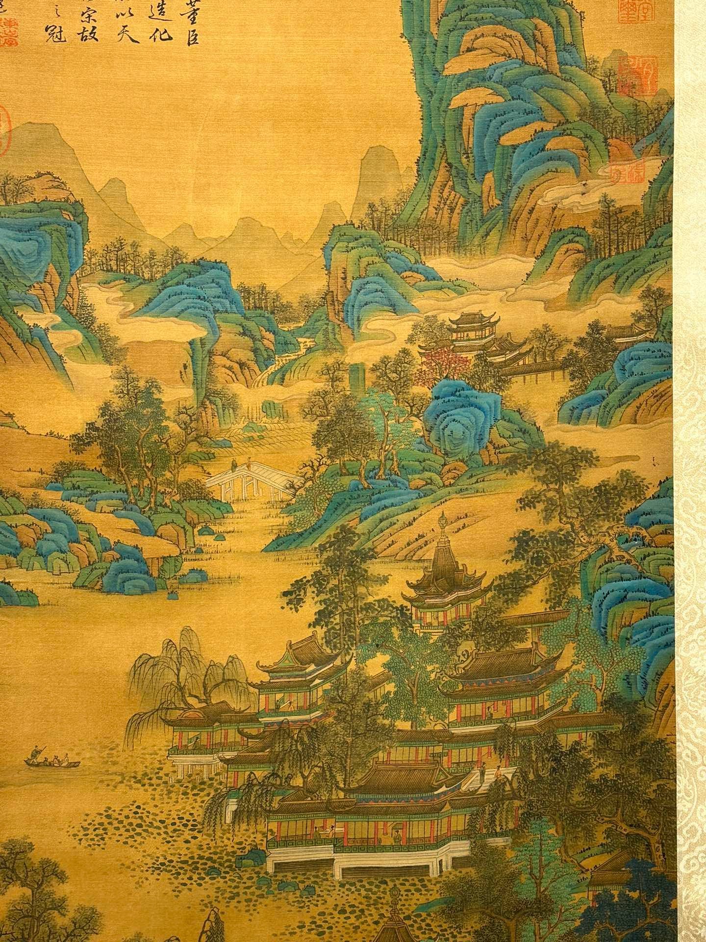 Chinese scroll painting Dong Bangda