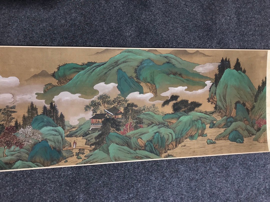 Chinese scroll painting Qian