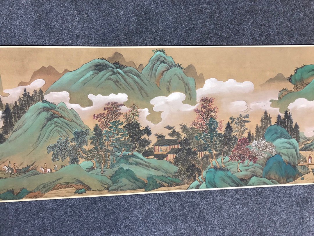 Chinese scroll painting Qian