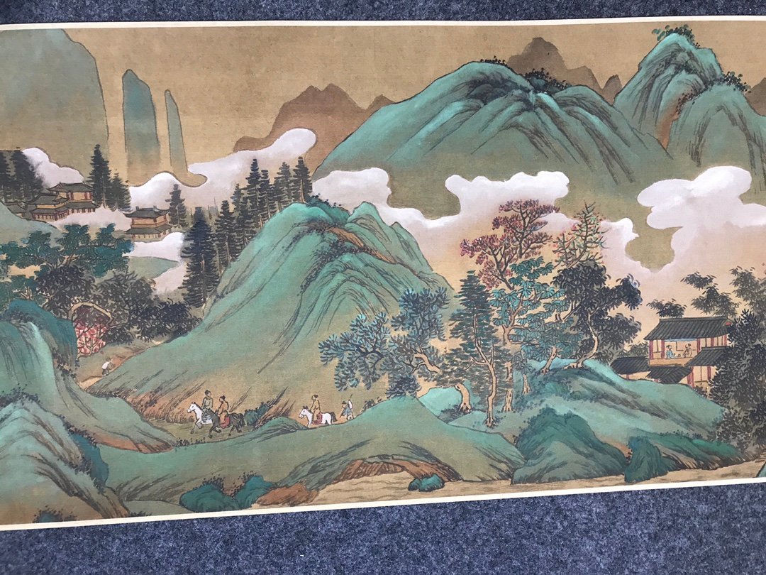 Chinese scroll painting Qian