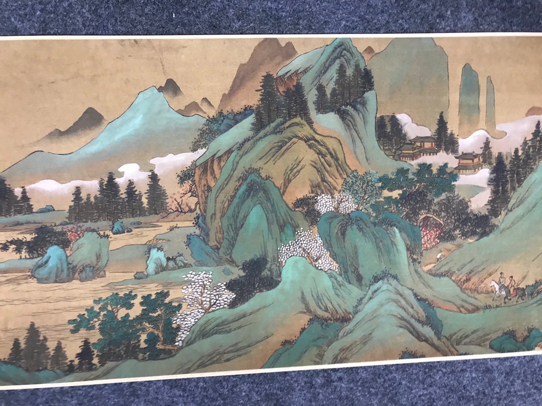 Chinese scroll painting Qian