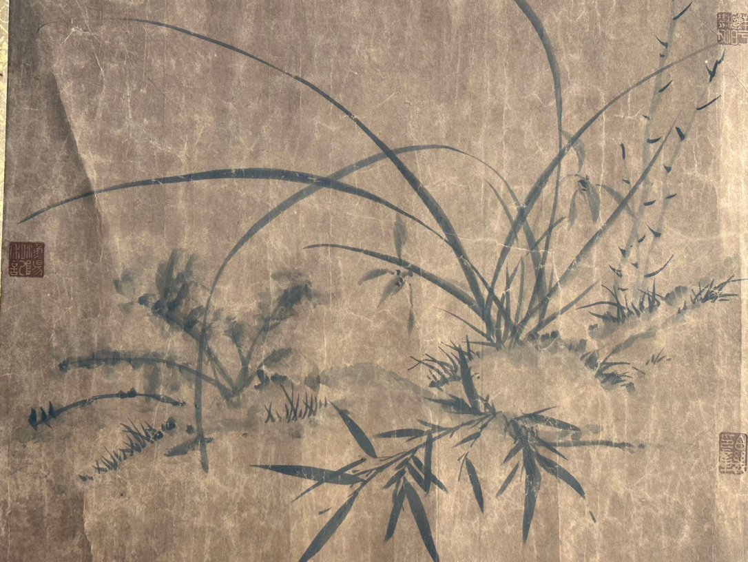 Chinese scroll painting Bai Juyi