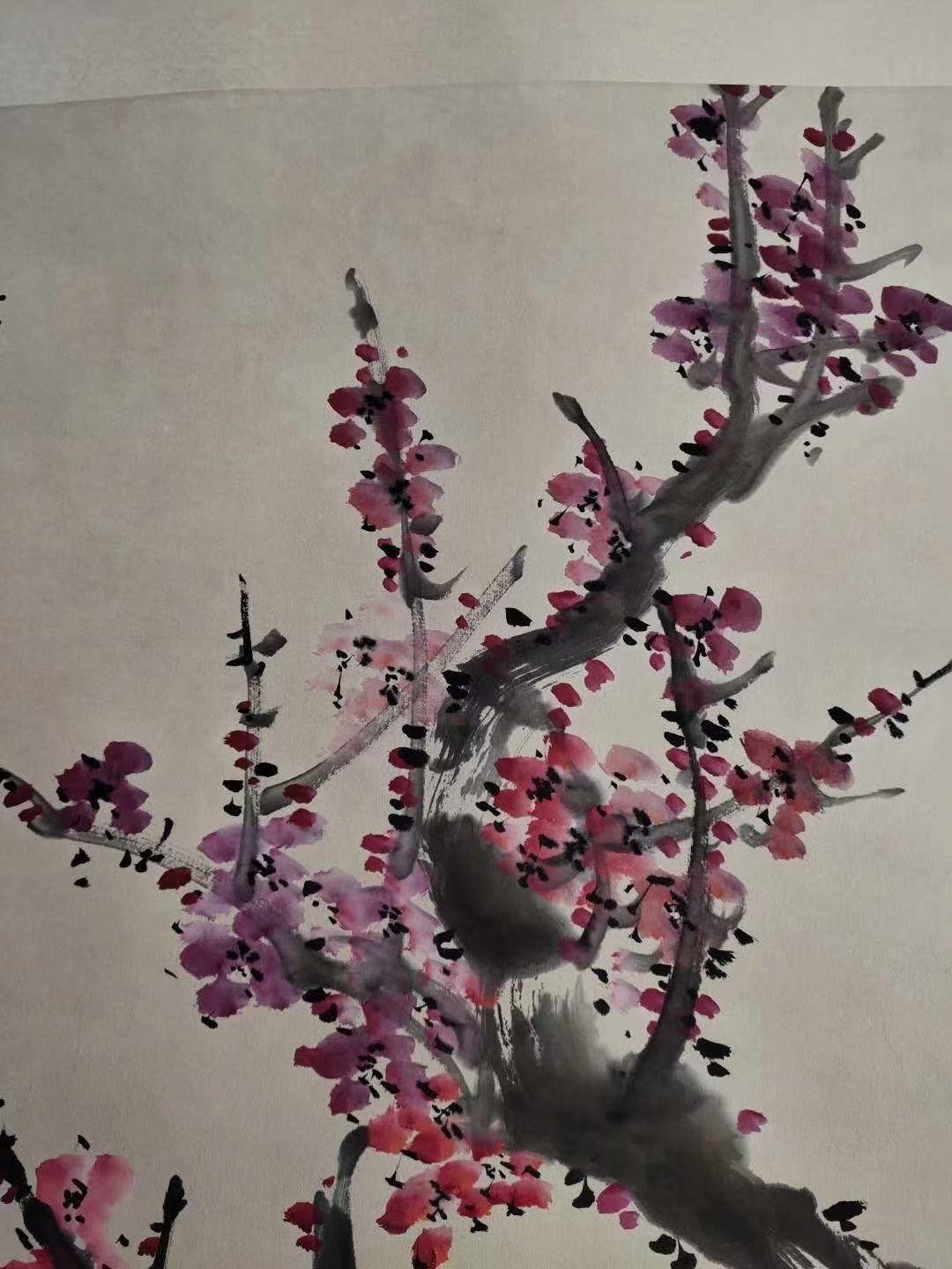 Chinese scroll painting Bai Juyi