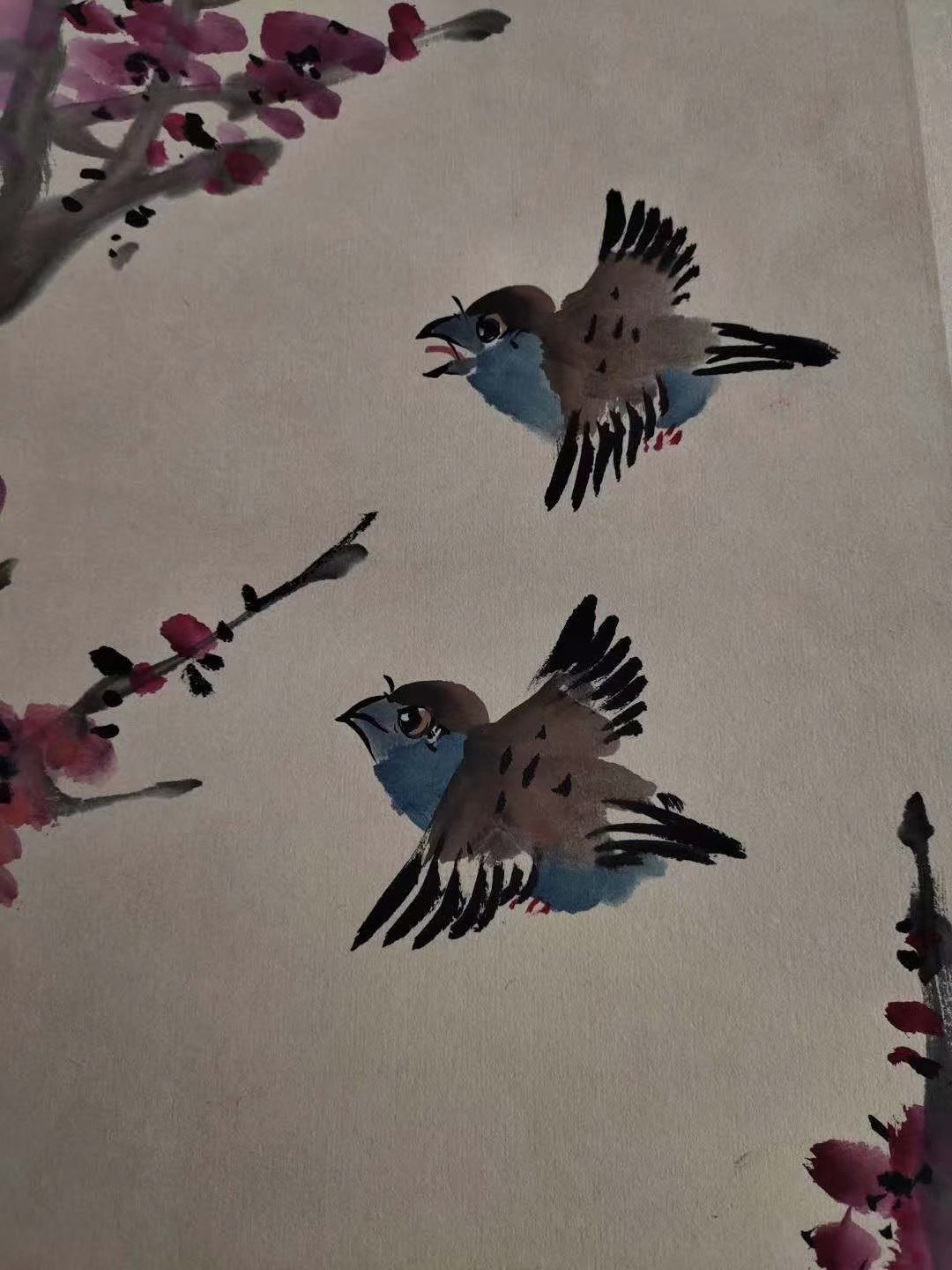 Chinese scroll painting Bai Juyi