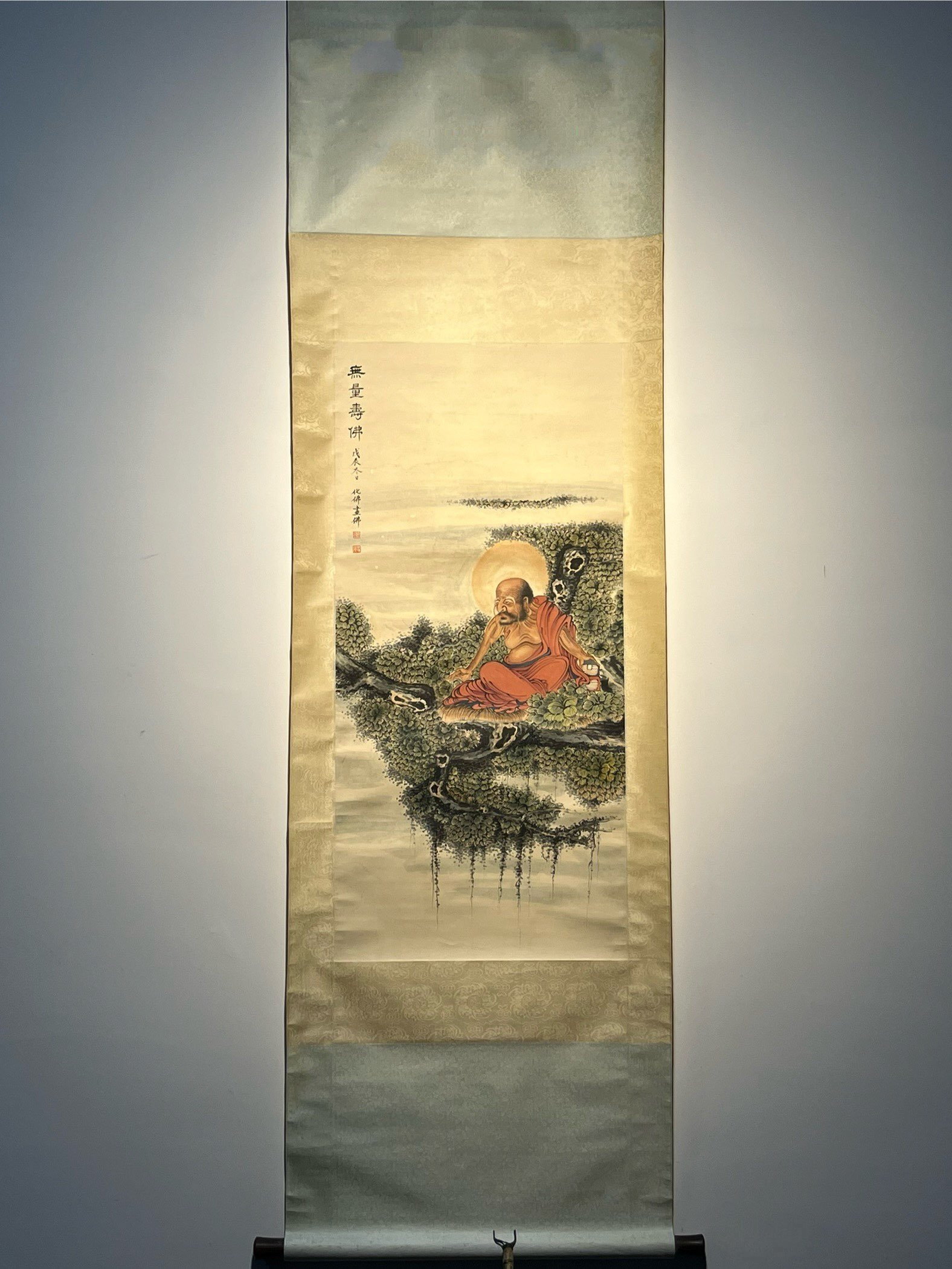 Chinese scroll painting Qian Huafo