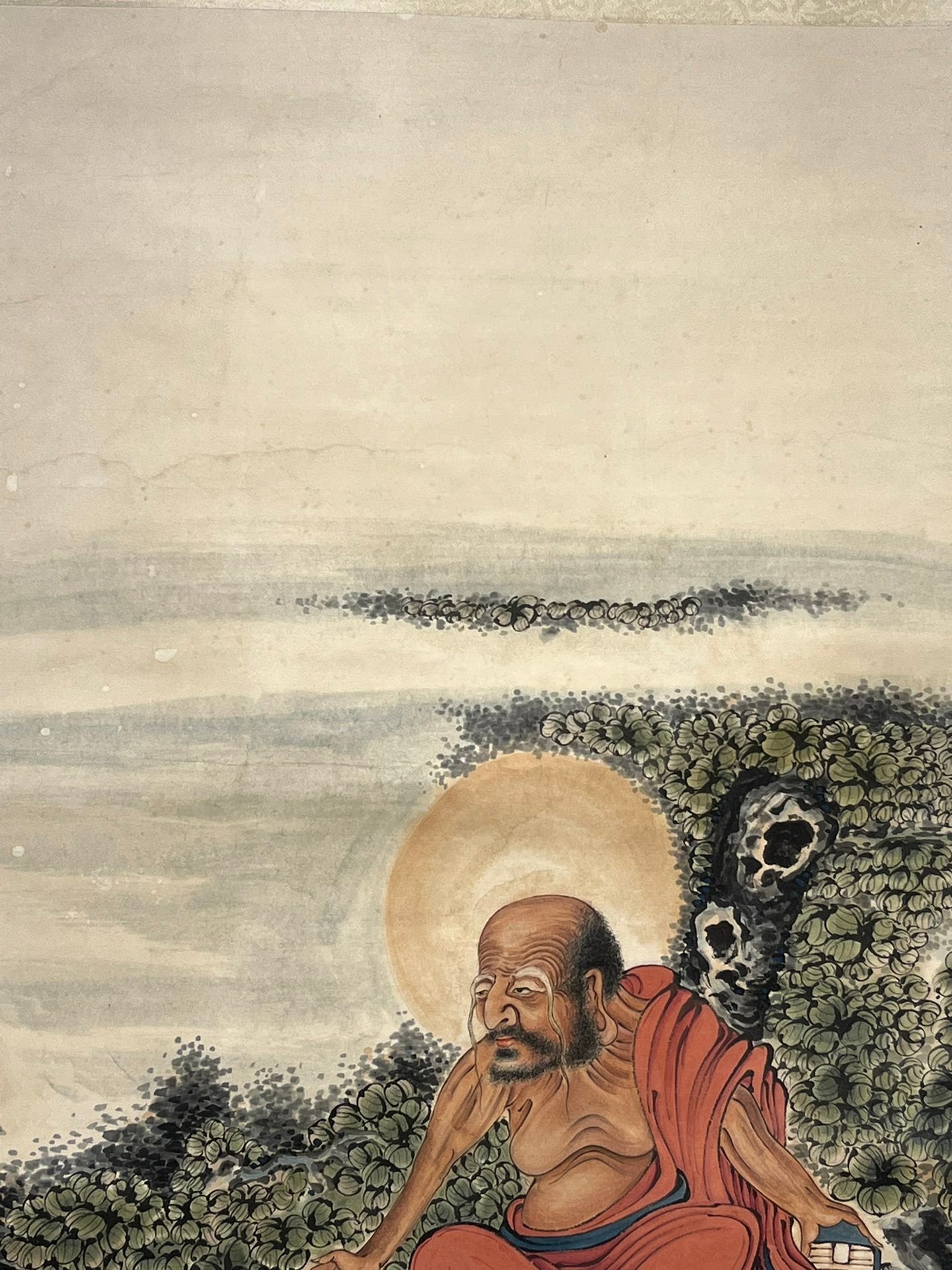 Chinese scroll painting Qian Huafo