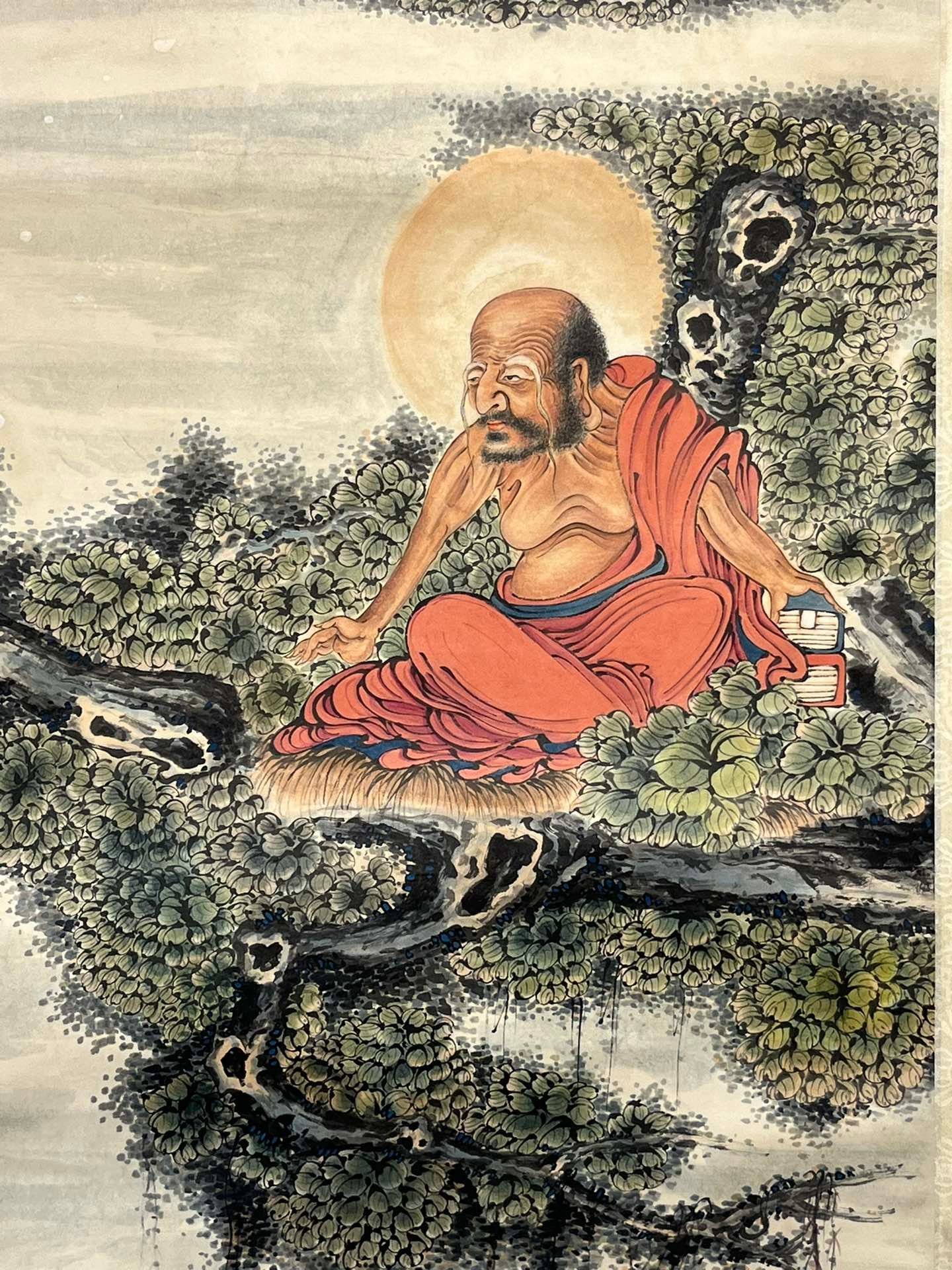 Chinese scroll painting Qian Huafo