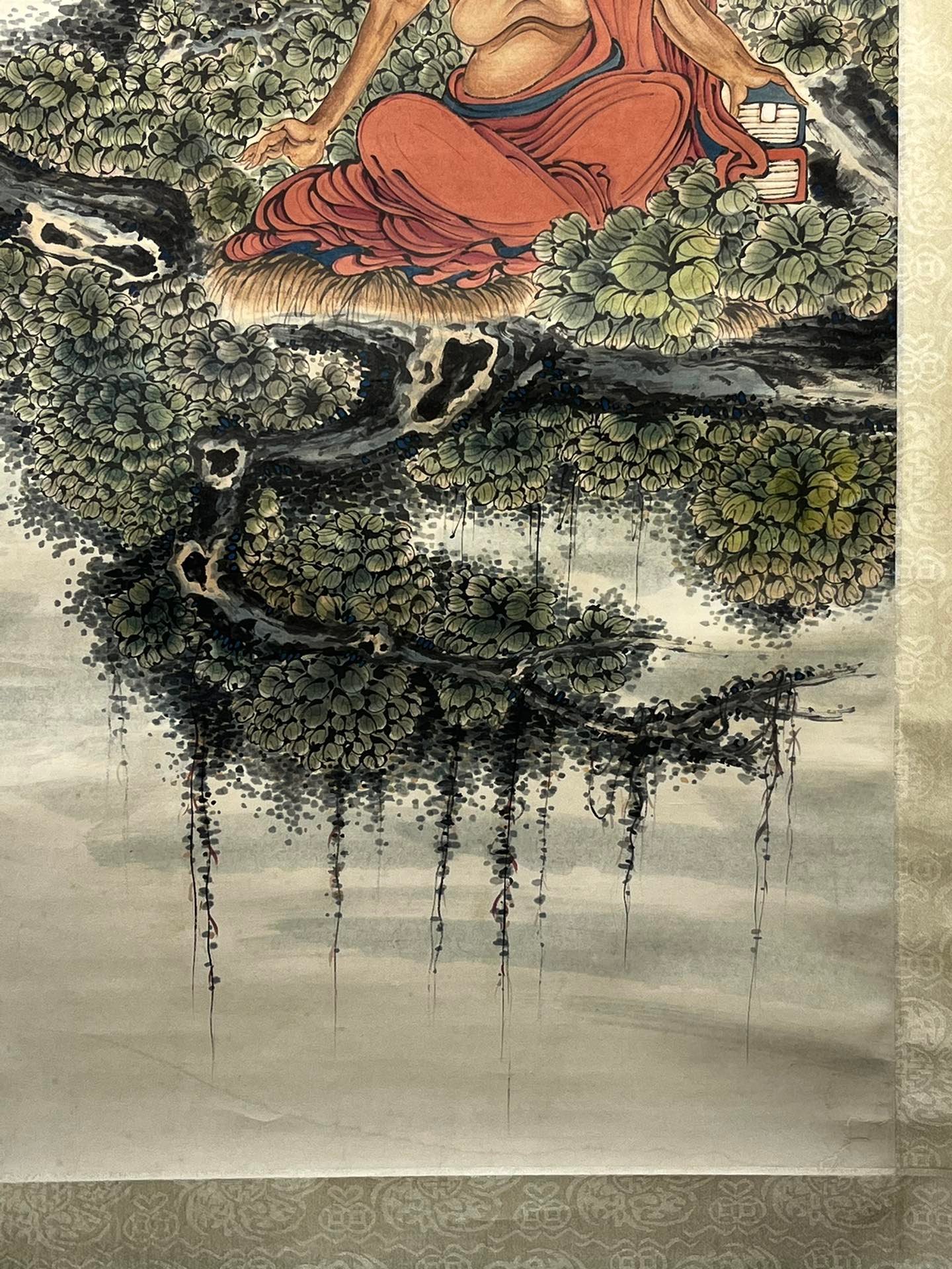 Chinese scroll painting Qian Huafo