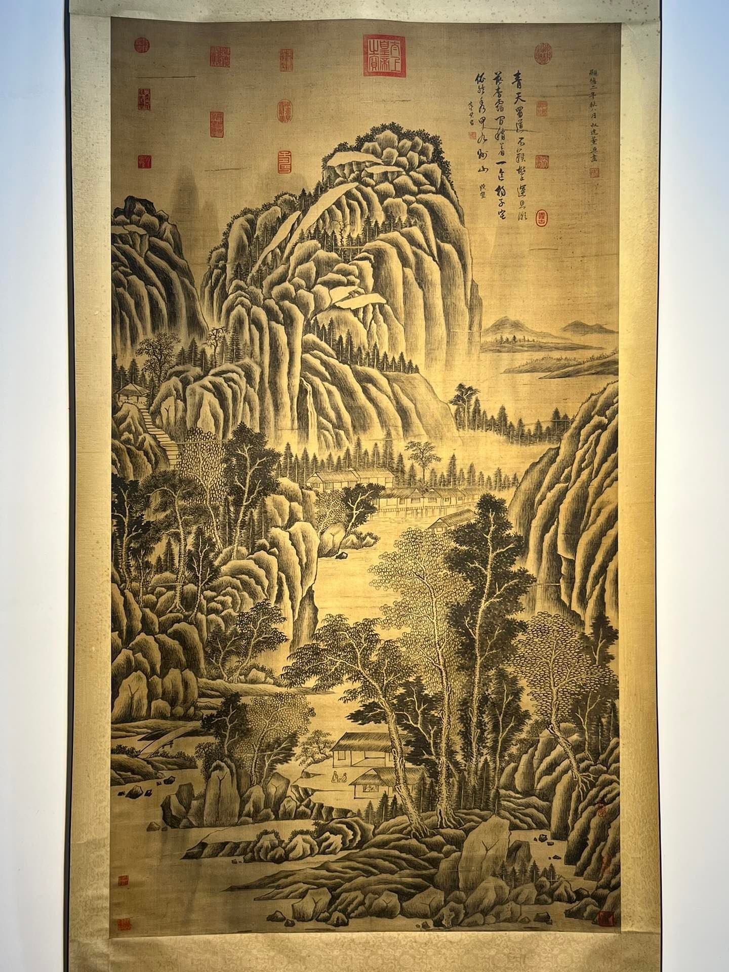 Chinese scroll painting Dong Yuan