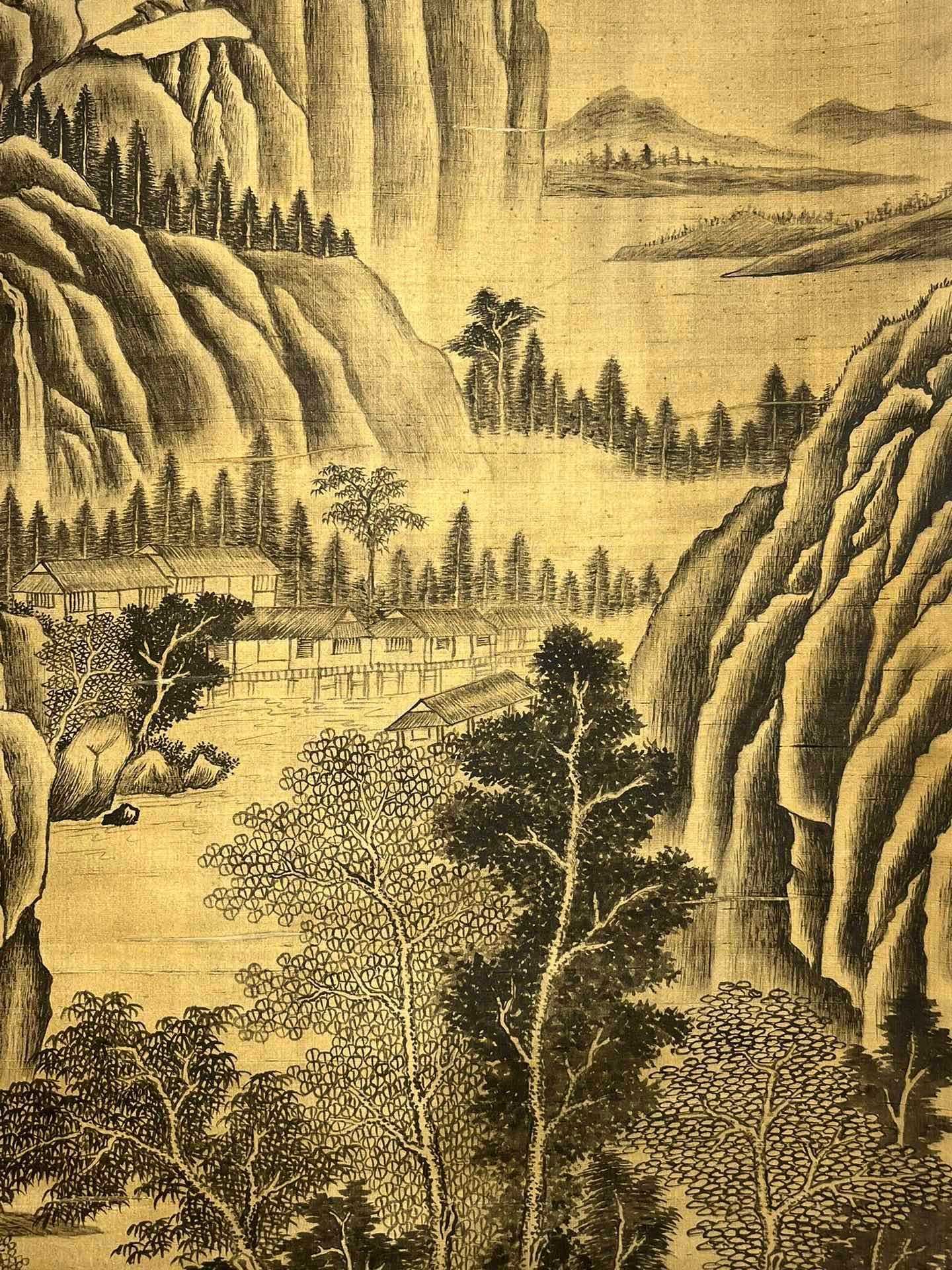 Chinese scroll painting Dong Yuan