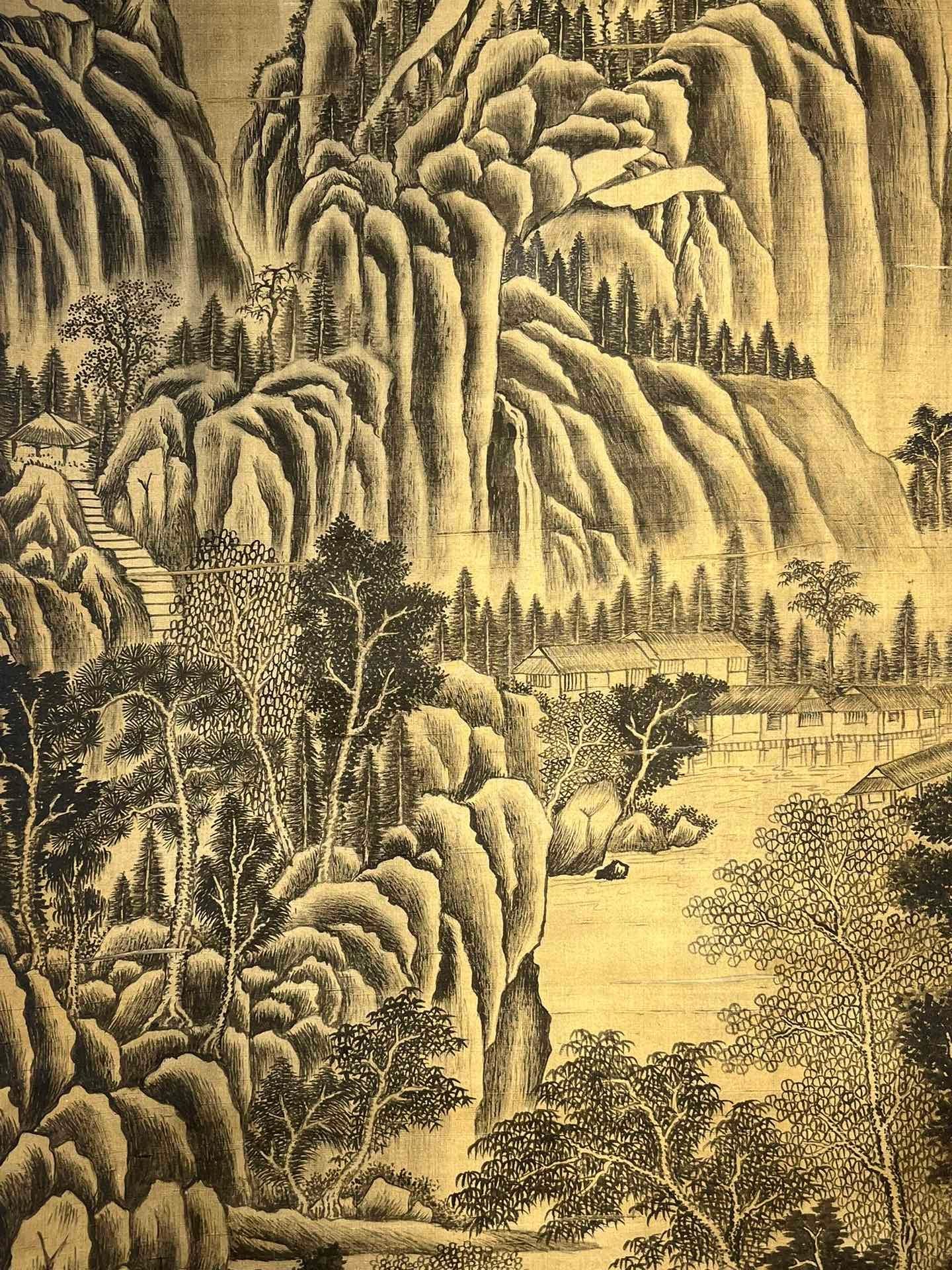 Chinese scroll painting Dong Yuan
