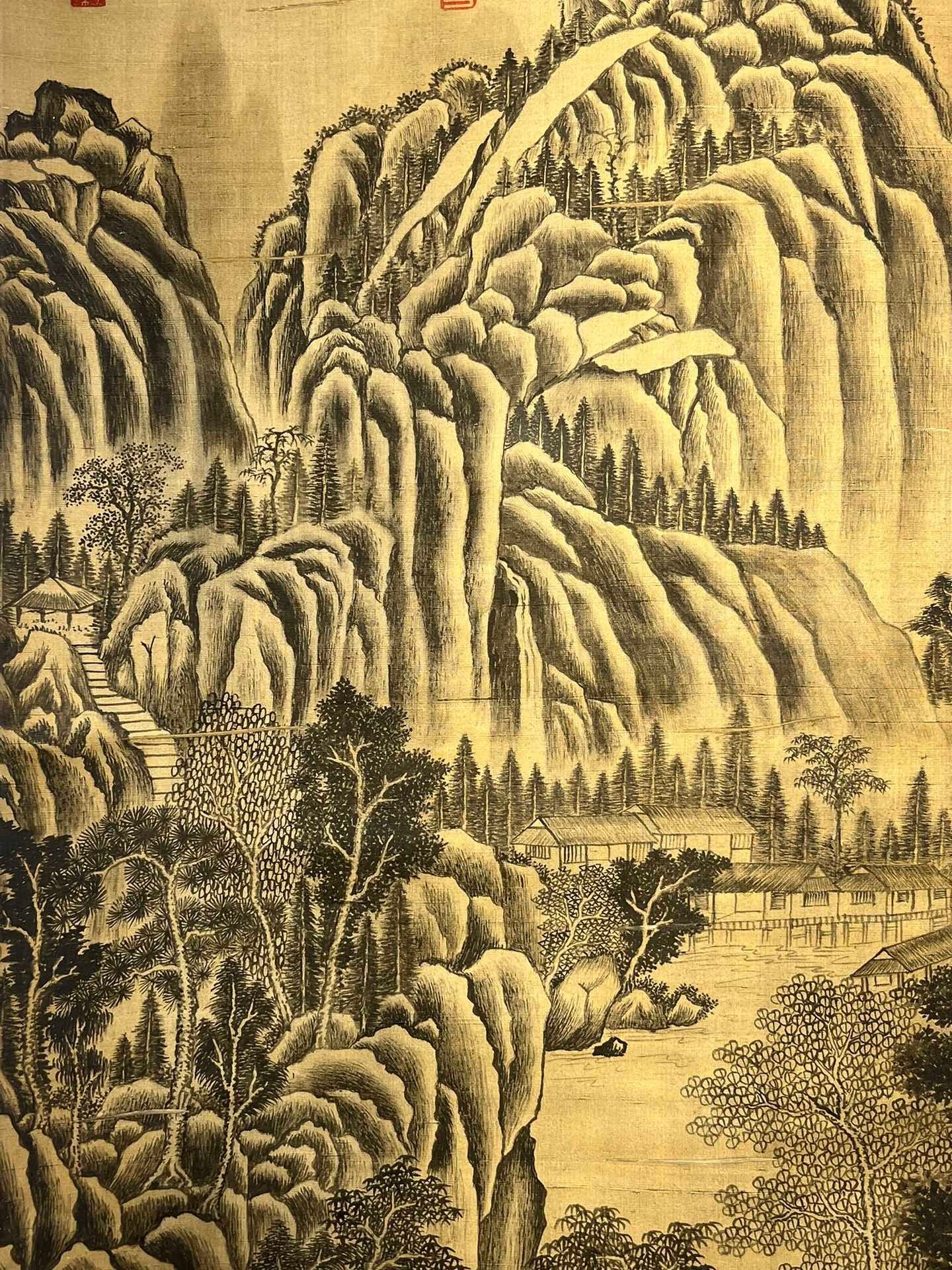 Chinese scroll painting Dong Yuan