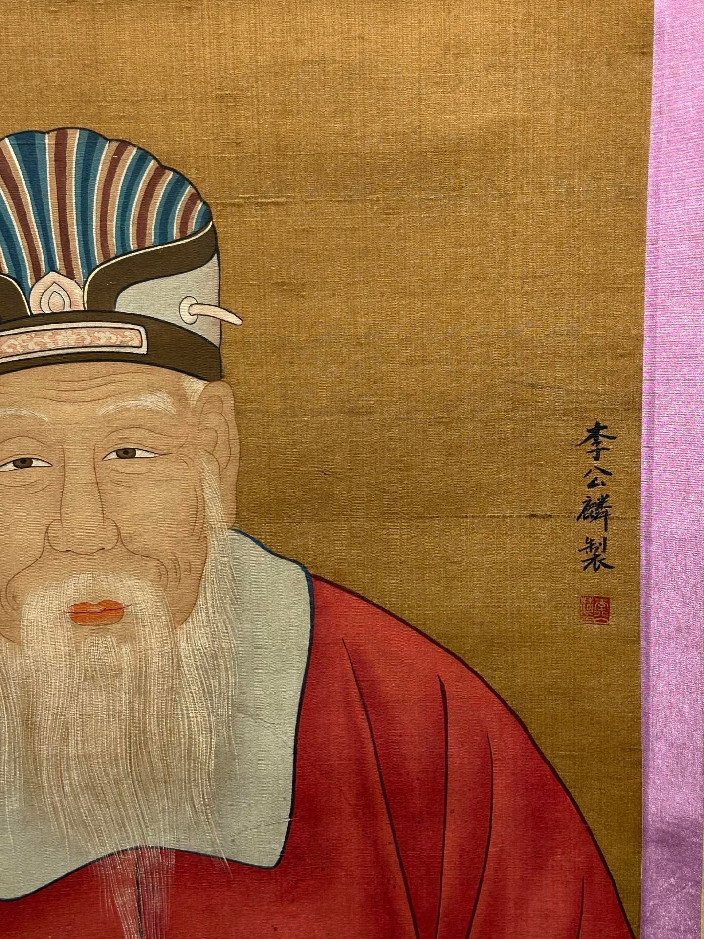 Chinese scroll painting Li Gonglin