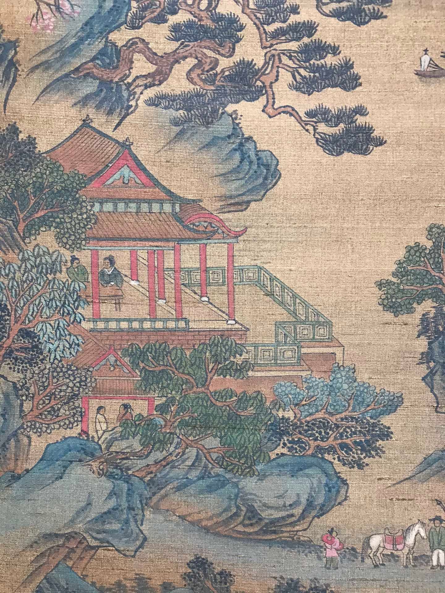 Chinese scroll painting Li Tang