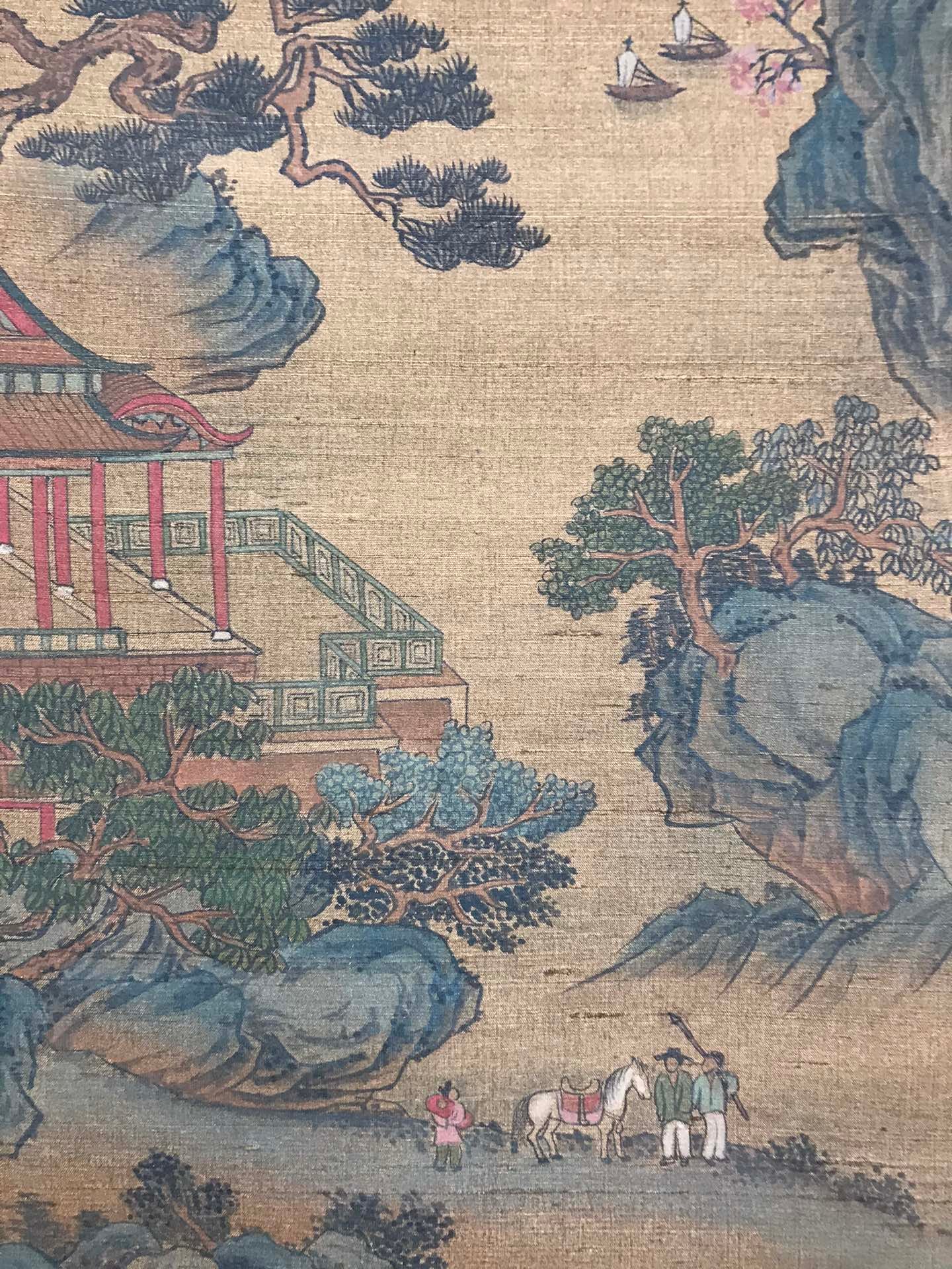 Chinese scroll painting Li Tang