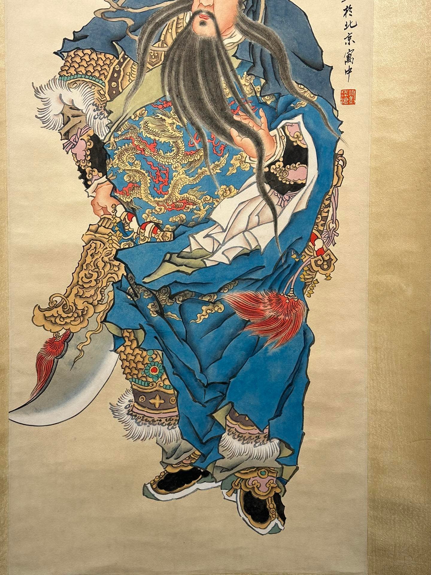 Chinese scroll painting Liu Lingcang