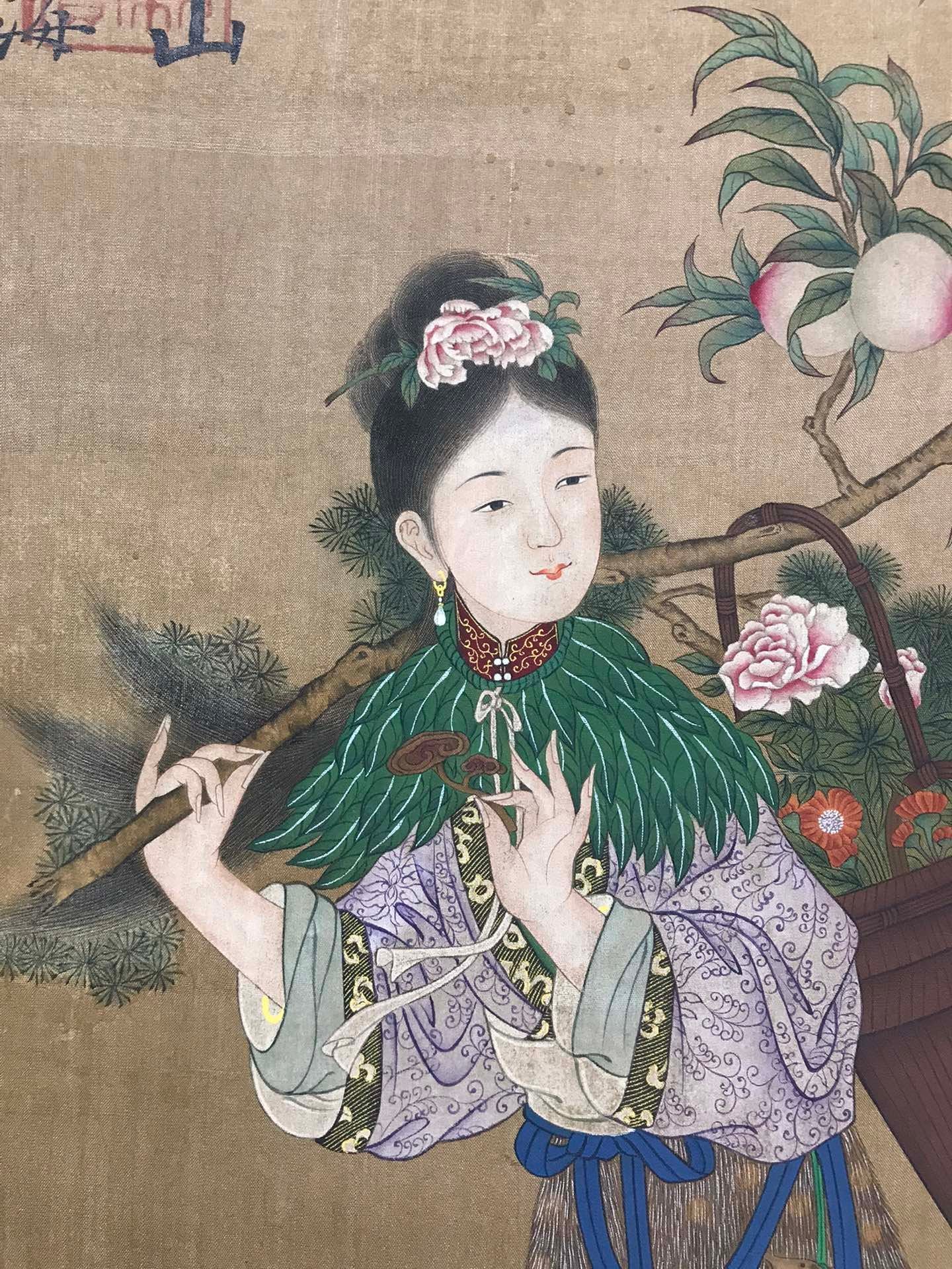 Chinese scroll painting Chen Meijing