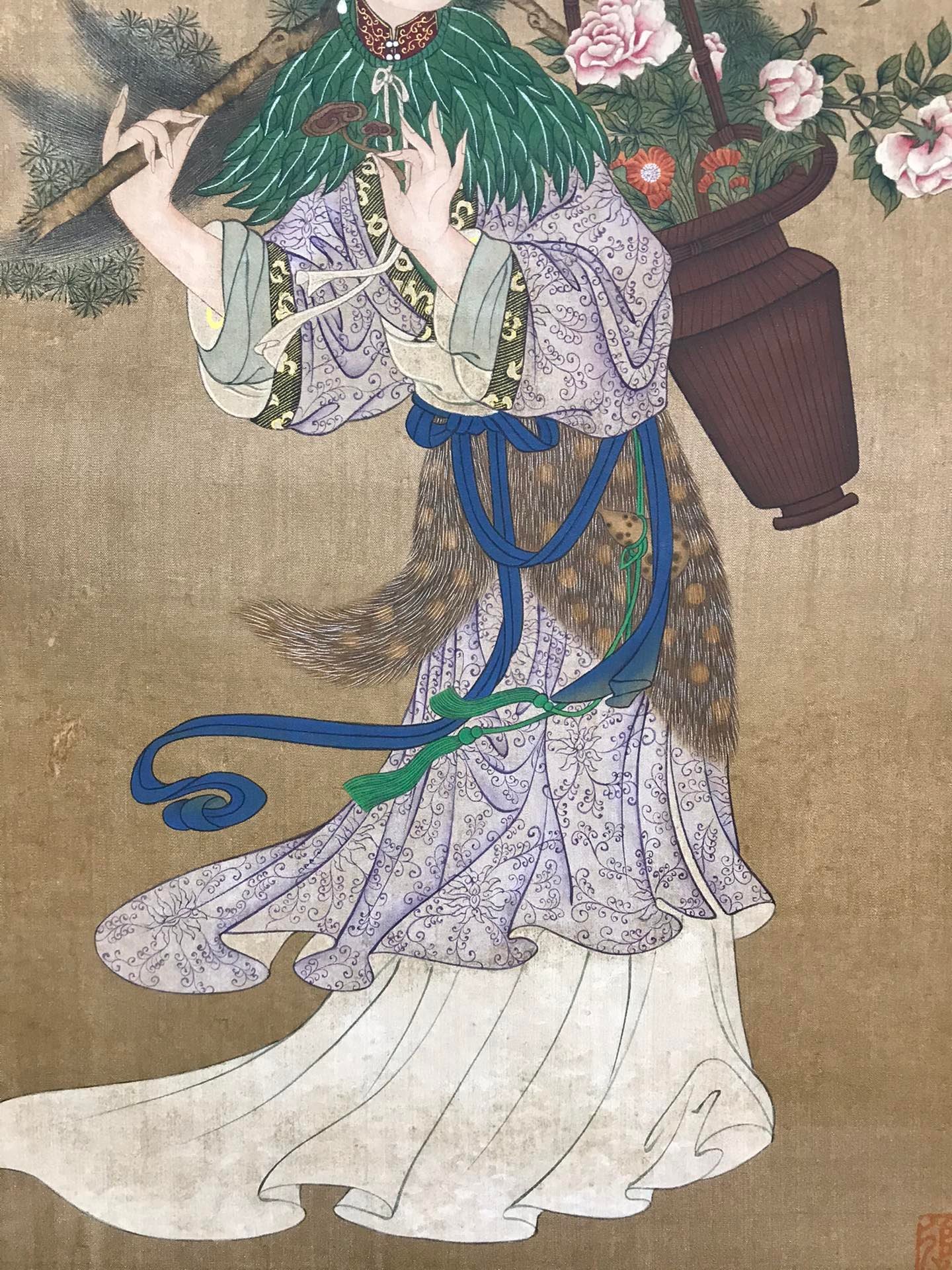 Chinese scroll painting Chen Meijing